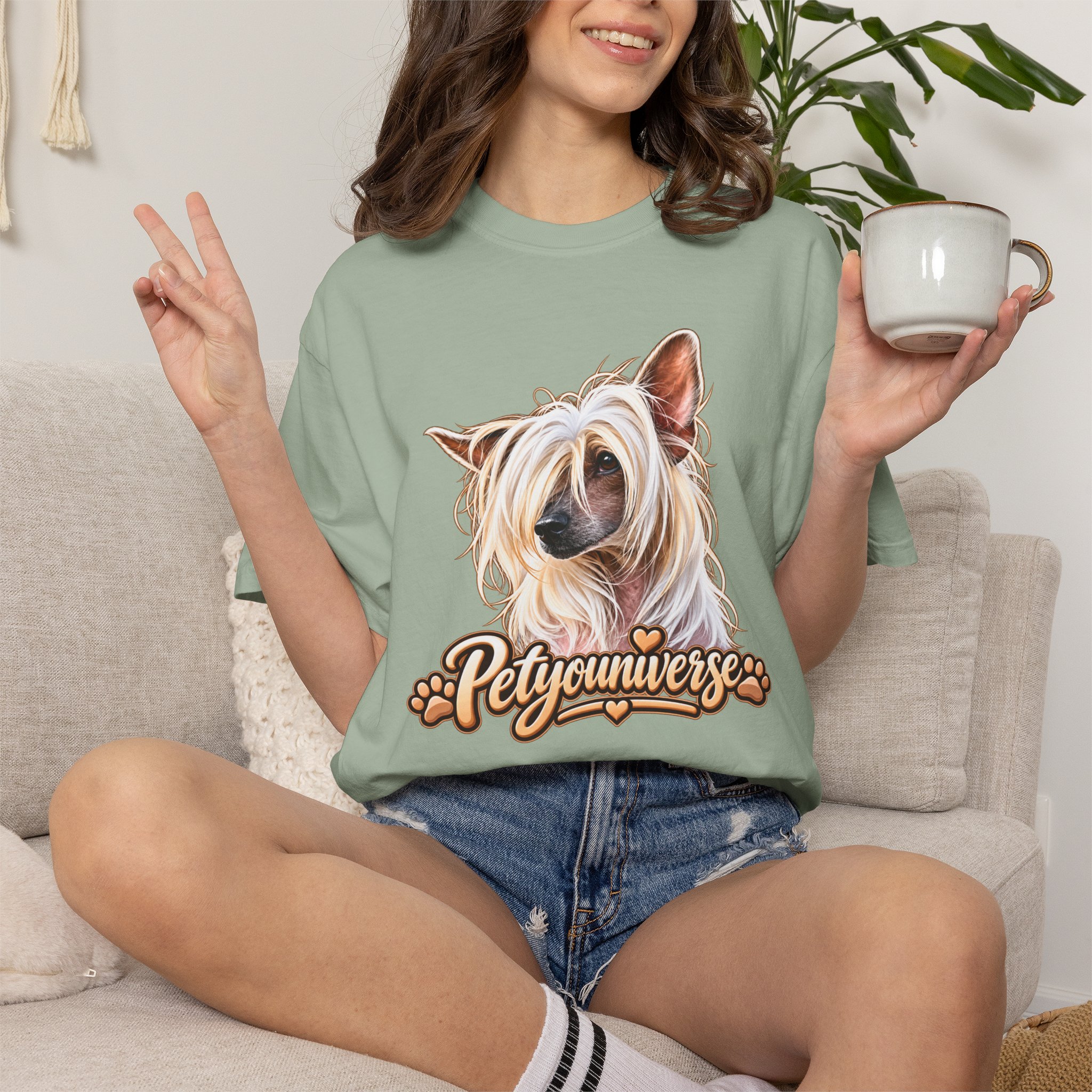 PetYouniverse Chinese Crested Dog T-Shirt — Cute Pet Portrait Tee - Image 84