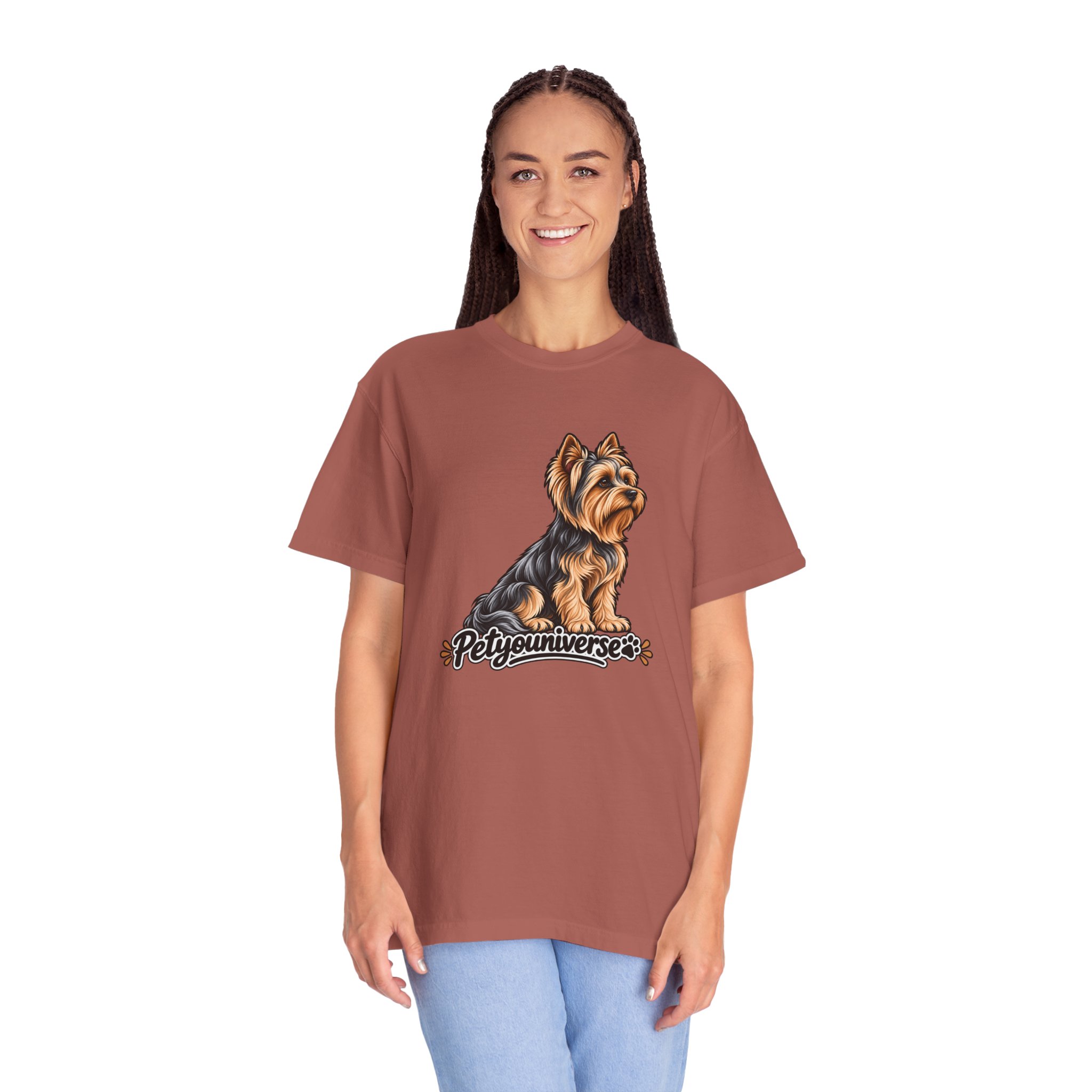 Yorkshire Terrier Graphic T-Shirt — 'Petyouniverse' Dog Lover Tee - Image 104