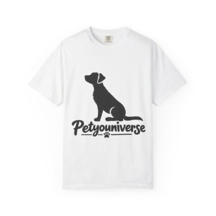 Petyouniverse Dog Silhouette Tee — Graphic Pet Lover T‑Shirt