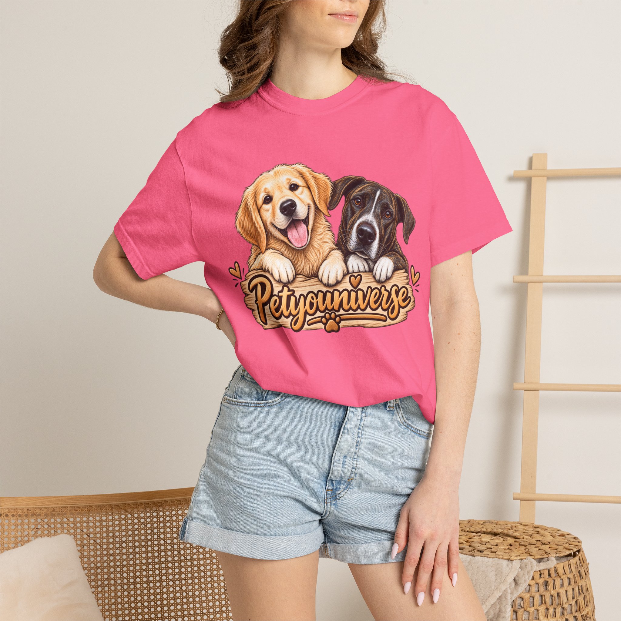 Petyouniverse Cute Dogs Graphic T-Shirt - Image 110