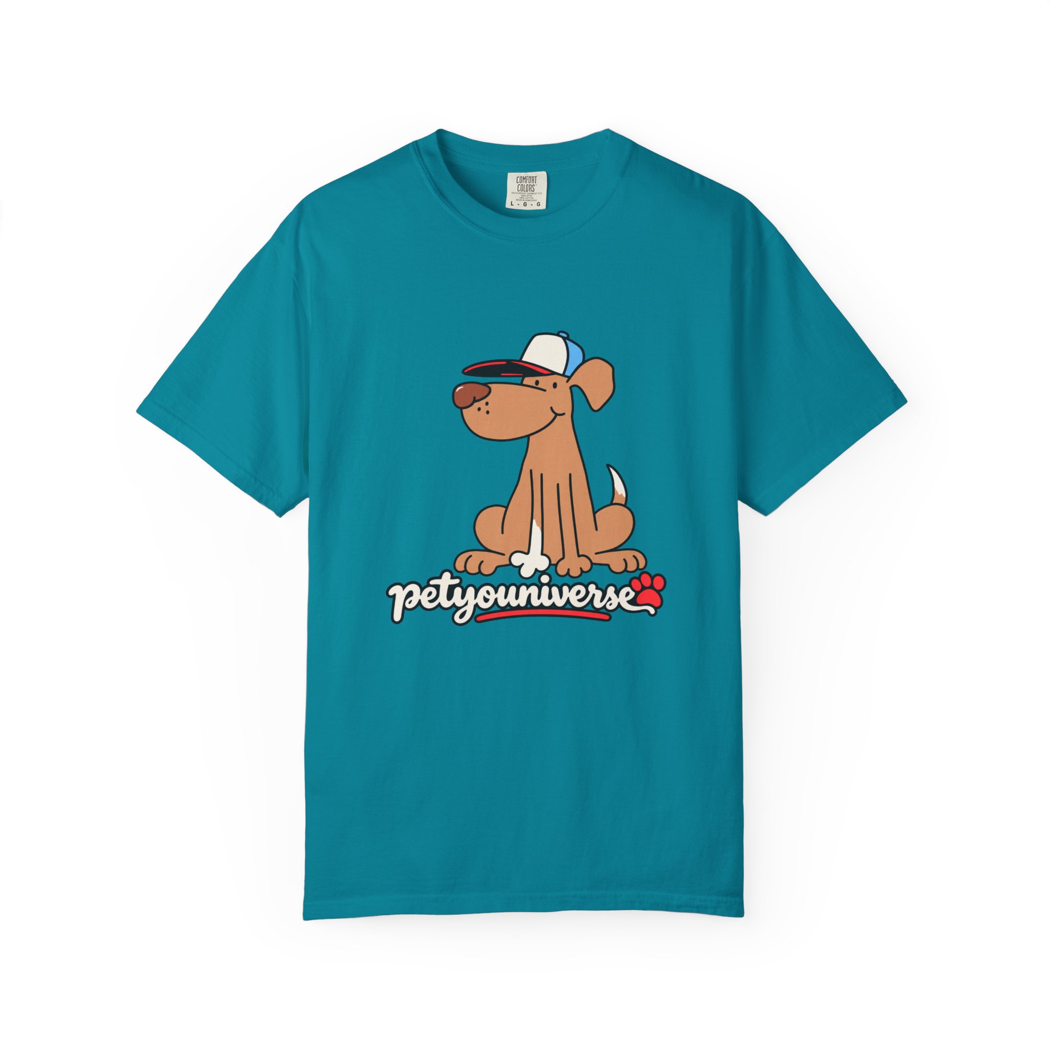 Dog Cartoon Tee — "PetYoUniverse" Puppy Graphic T-Shirt - Image 100