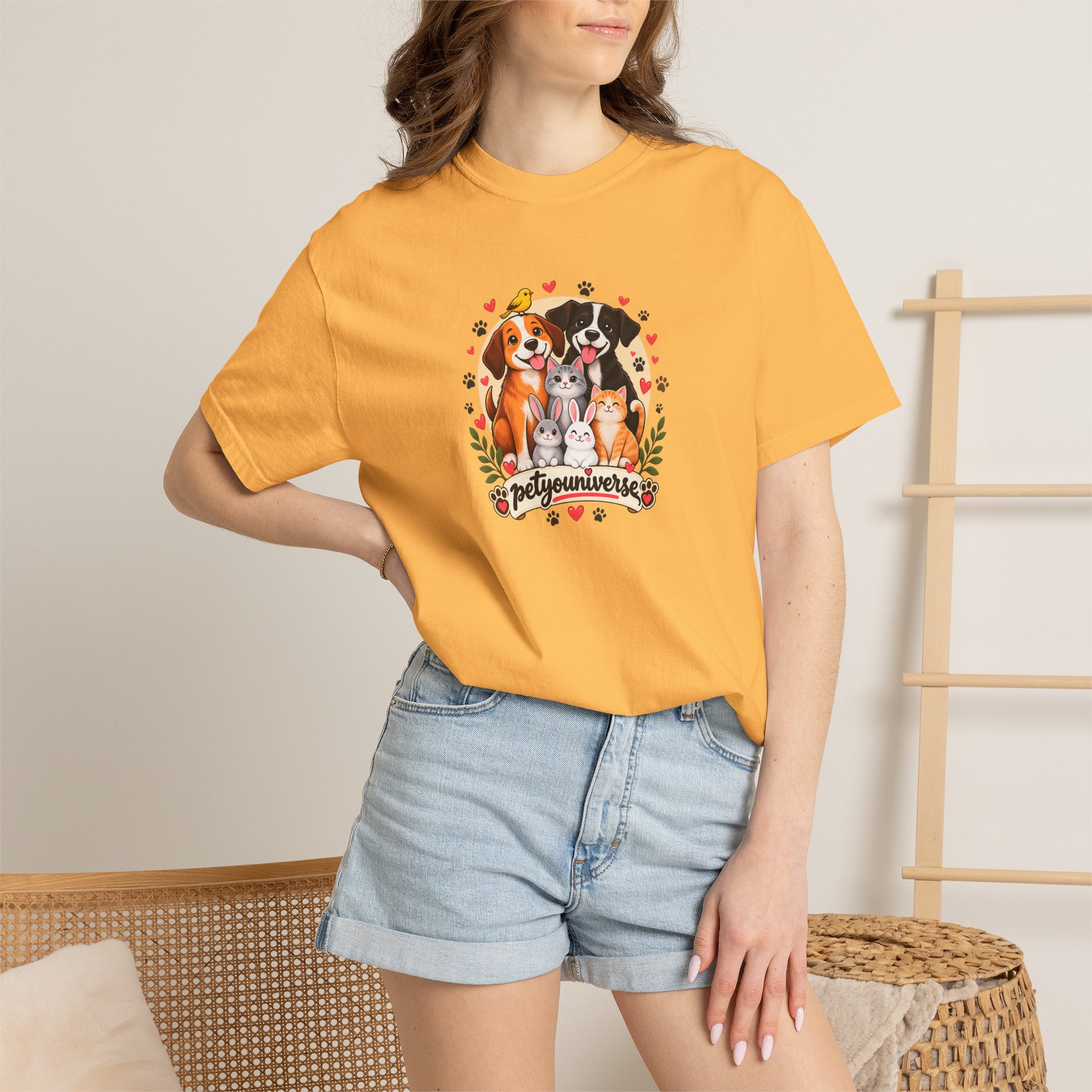 Dog Mom & Dad T-Shirt — 'Pet Parents' Cute Puppy Portrait Tee - Image 11
