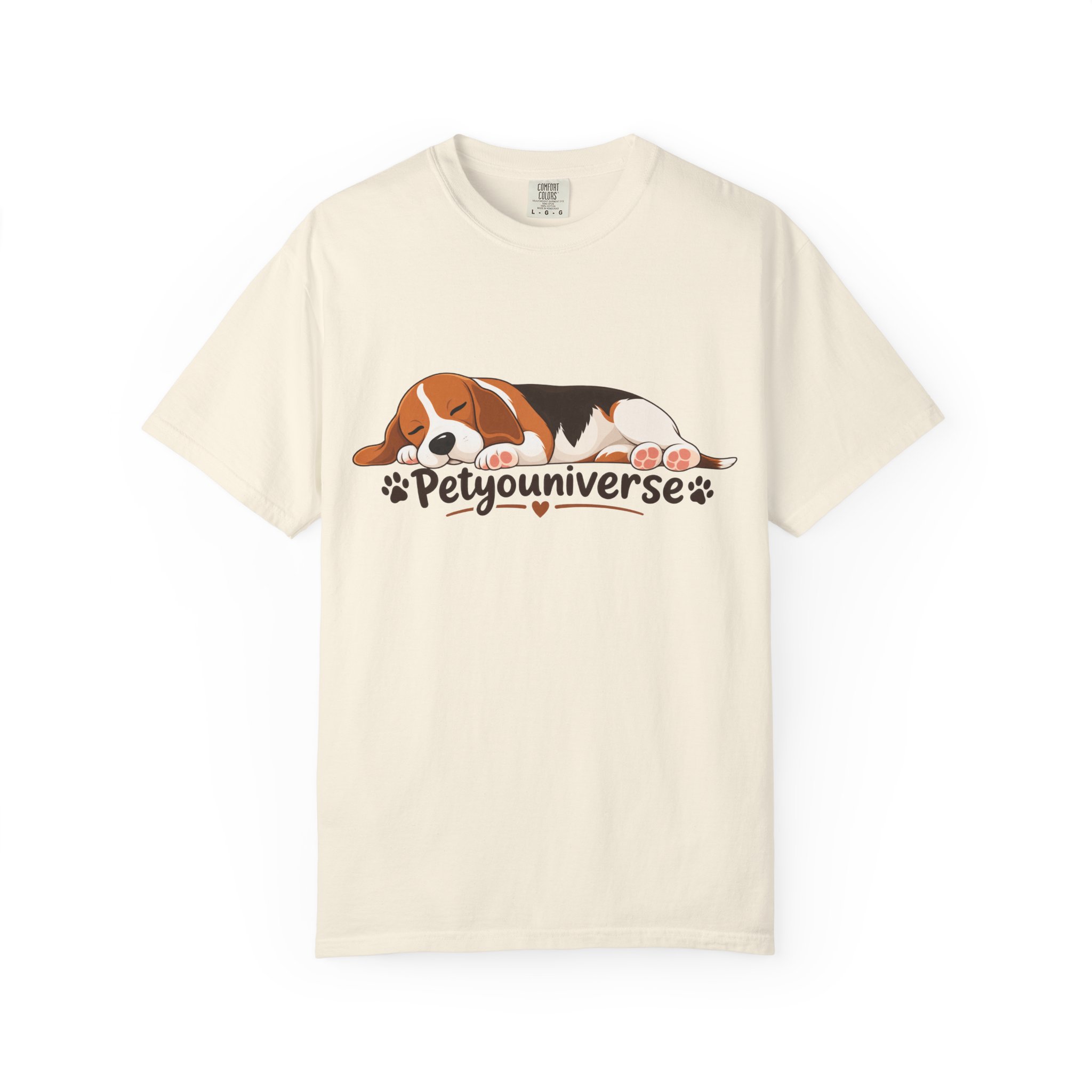Sleeping Beagle T-Shirt — Cute "PetYoUniverse" Dog Graphic Tee - Image 10