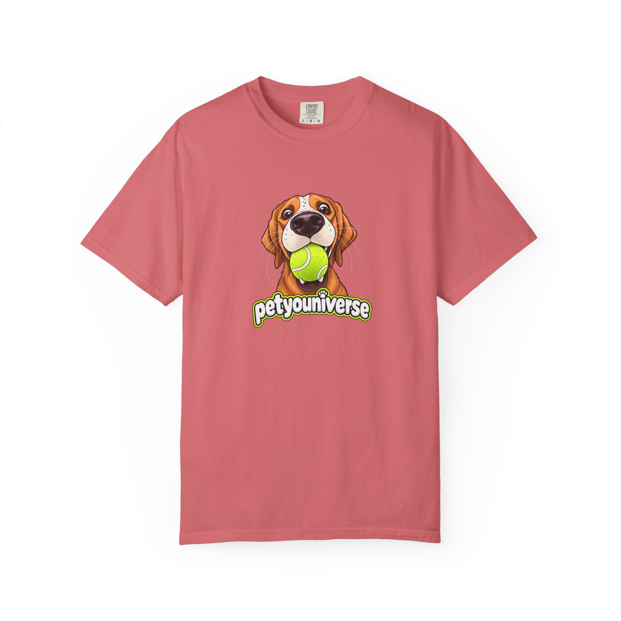PetYoUniverse Tee — Cute Dog Holding Tennis Ball Graphic T‑Shirt - Image 118