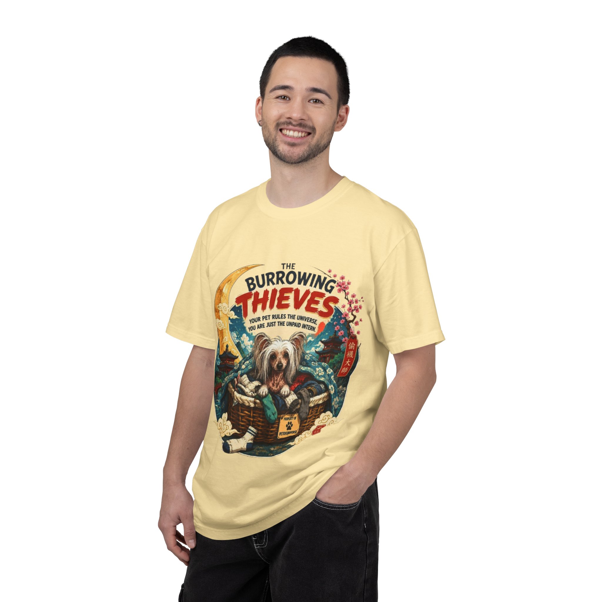 T-Shirt — The Burrowing Thieves Vintage Dog Treasure Chest Graphic Tee - Image 21