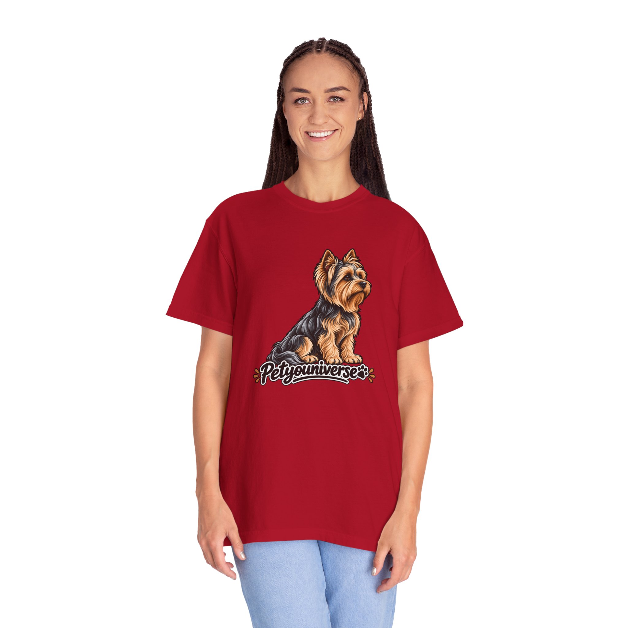 Yorkshire Terrier Graphic T-Shirt — 'Petyouniverse' Dog Lover Tee - Image 113