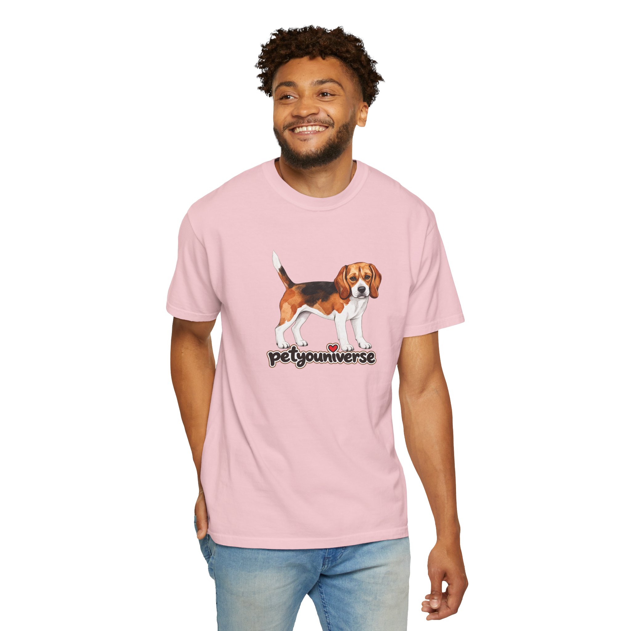 Beagle PetYoUniverse Graphic T-Shirt — Cute Dog Lover Tee - Image 115
