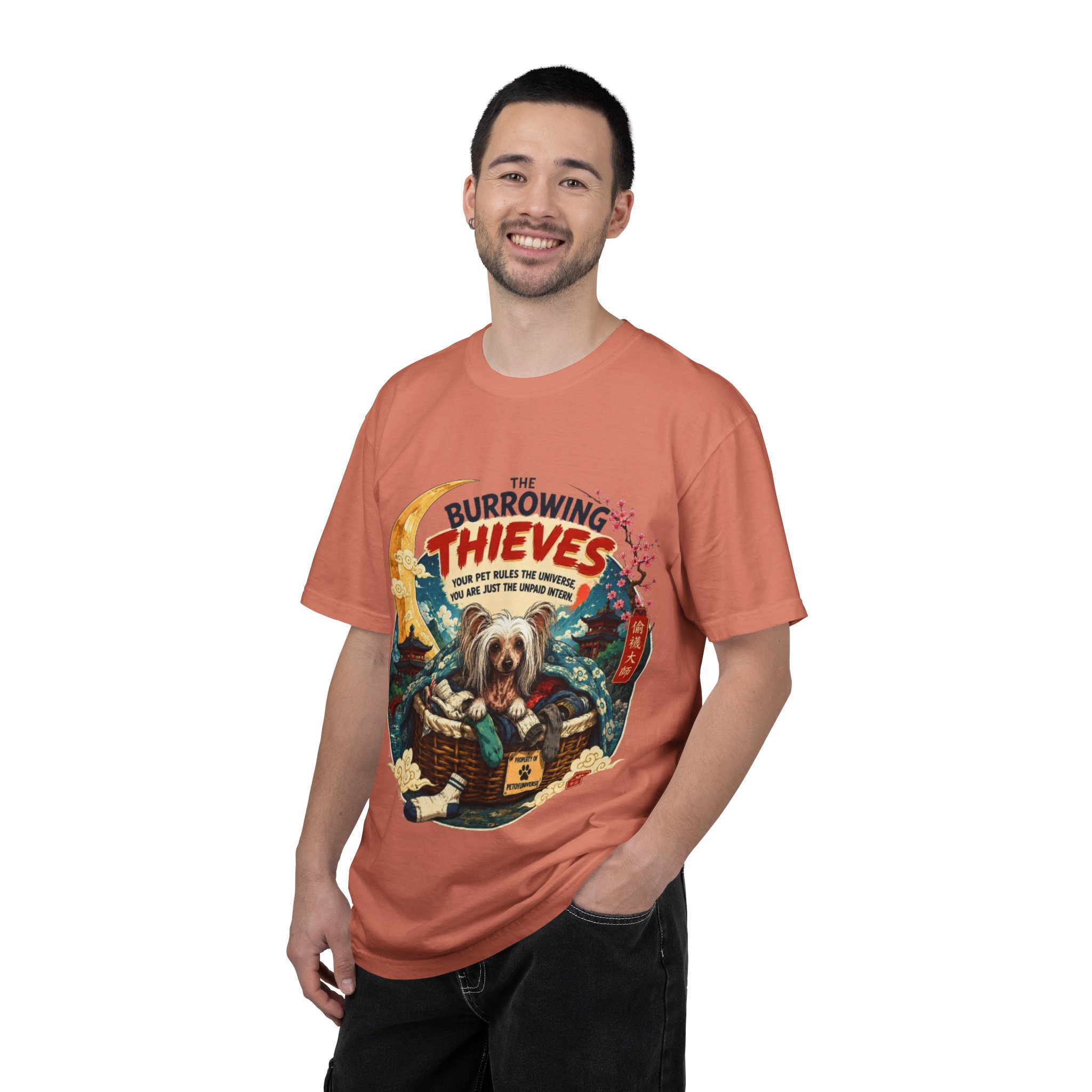 T-Shirt — The Burrowing Thieves Vintage Dog Treasure Chest Graphic Tee - Image 9