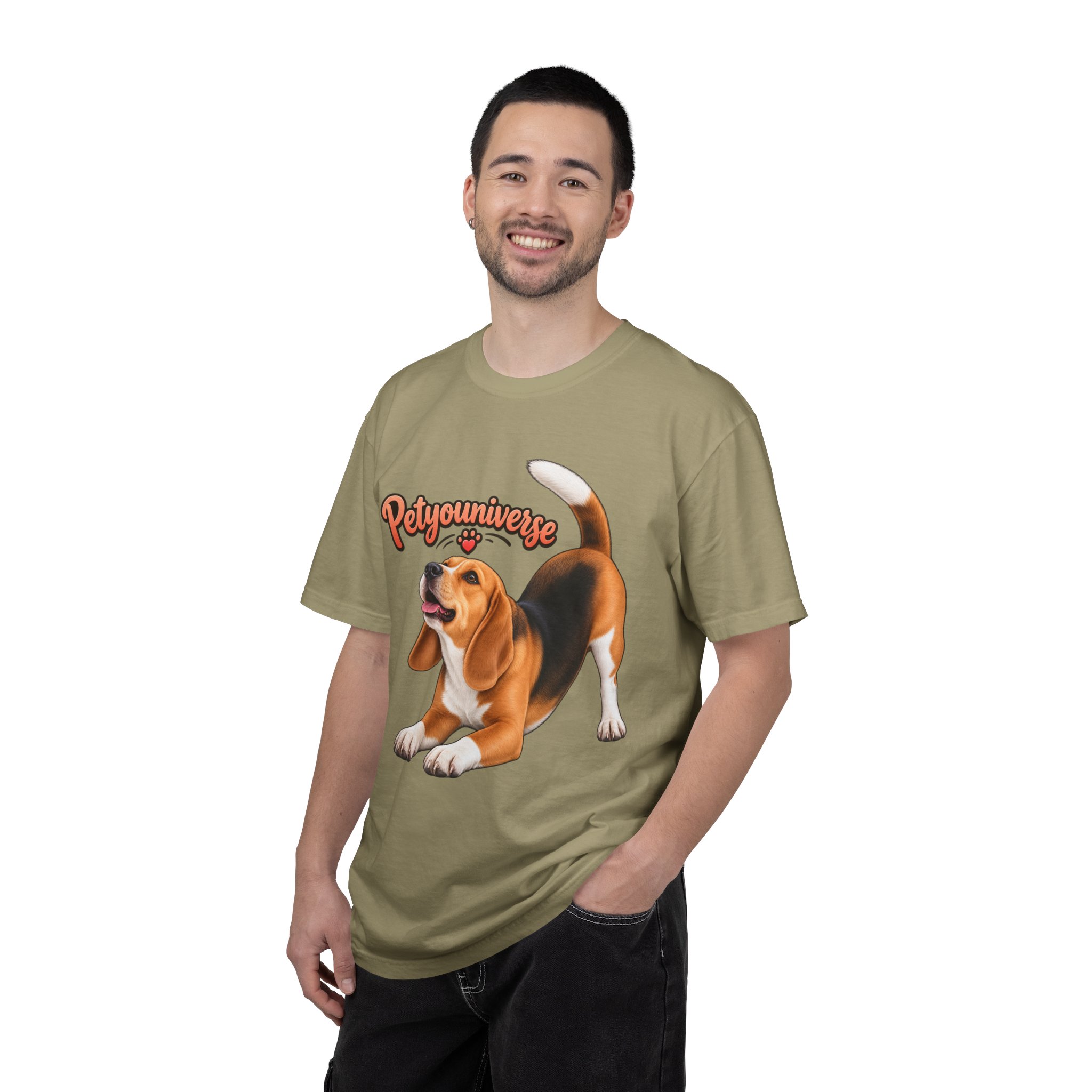 Beagle Playtime T-Shirt — "PetYoUniverse" Graphic Tee for Dog Lovers - Image 31