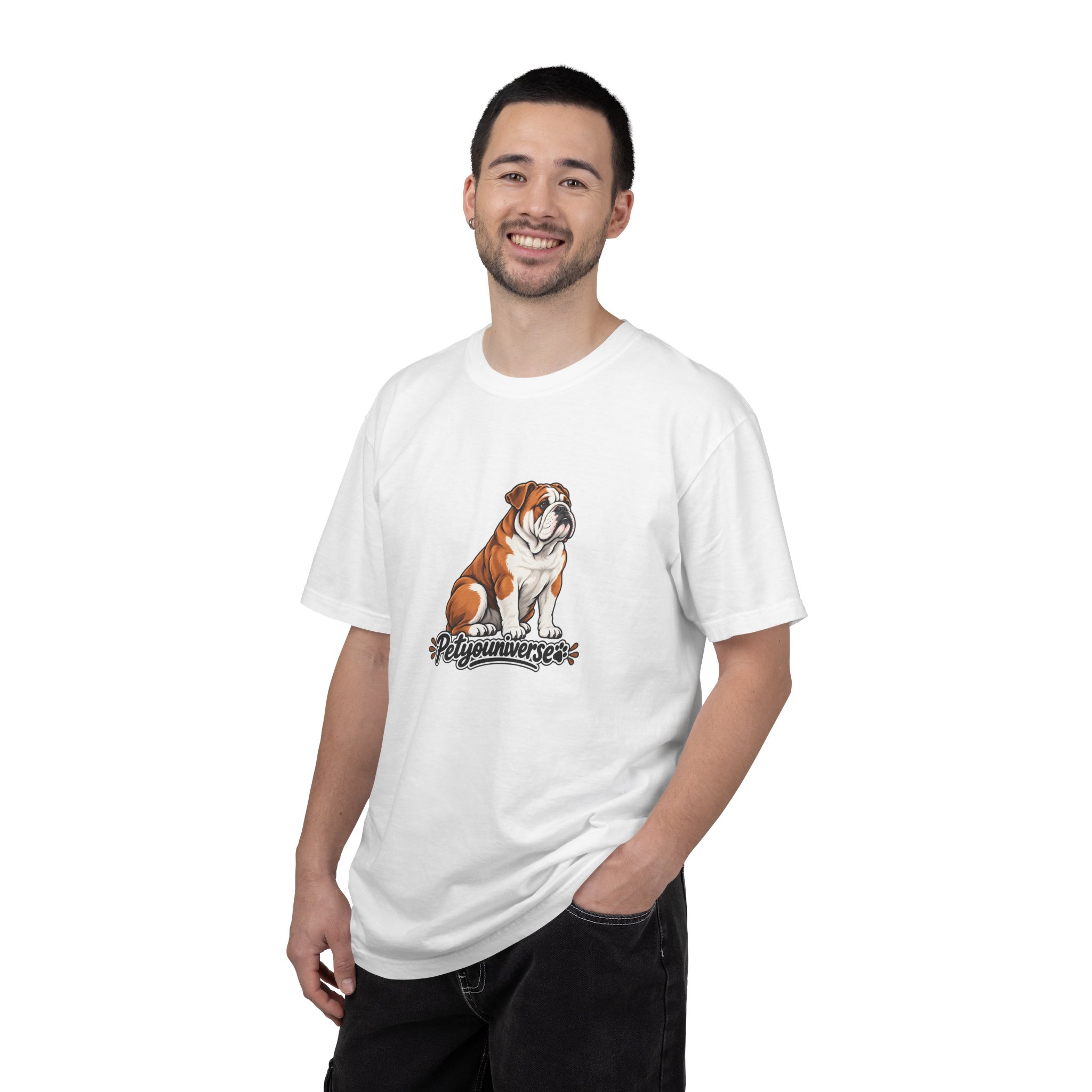 Bulldog Graphic T-Shirt — "PetYoUniverse" Cute Dog Tee for Pet Lovers - Image 4