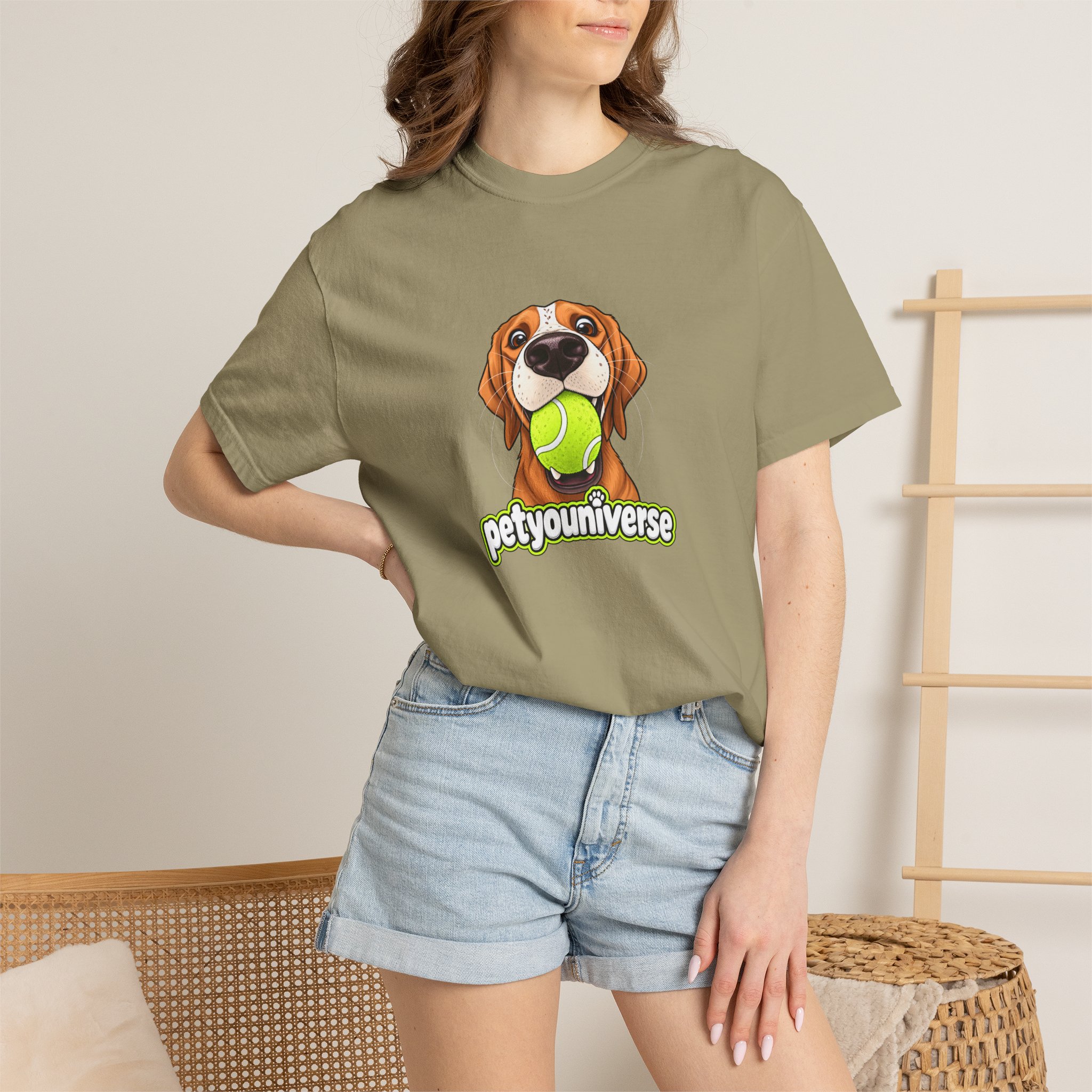 PetYoUniverse Tee — Cute Dog Holding Tennis Ball Graphic T‑Shirt - Image 29