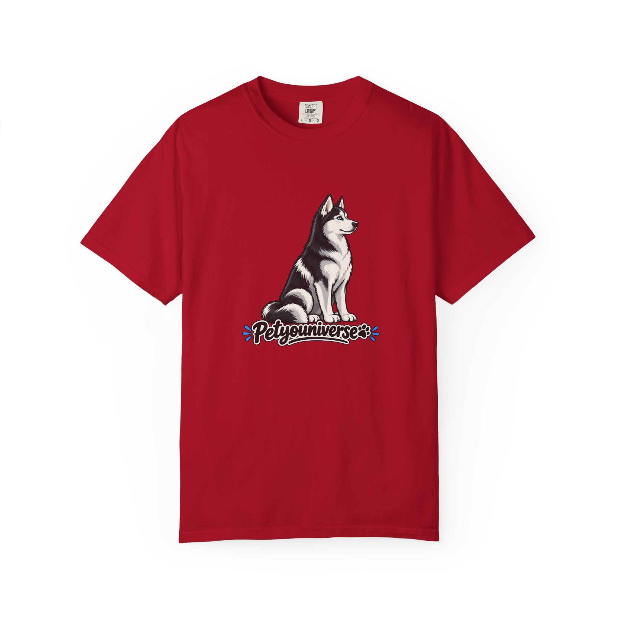Husky Graphic T-Shirt — 'PetYoUniverse' Retro Dog Tee - Image 127