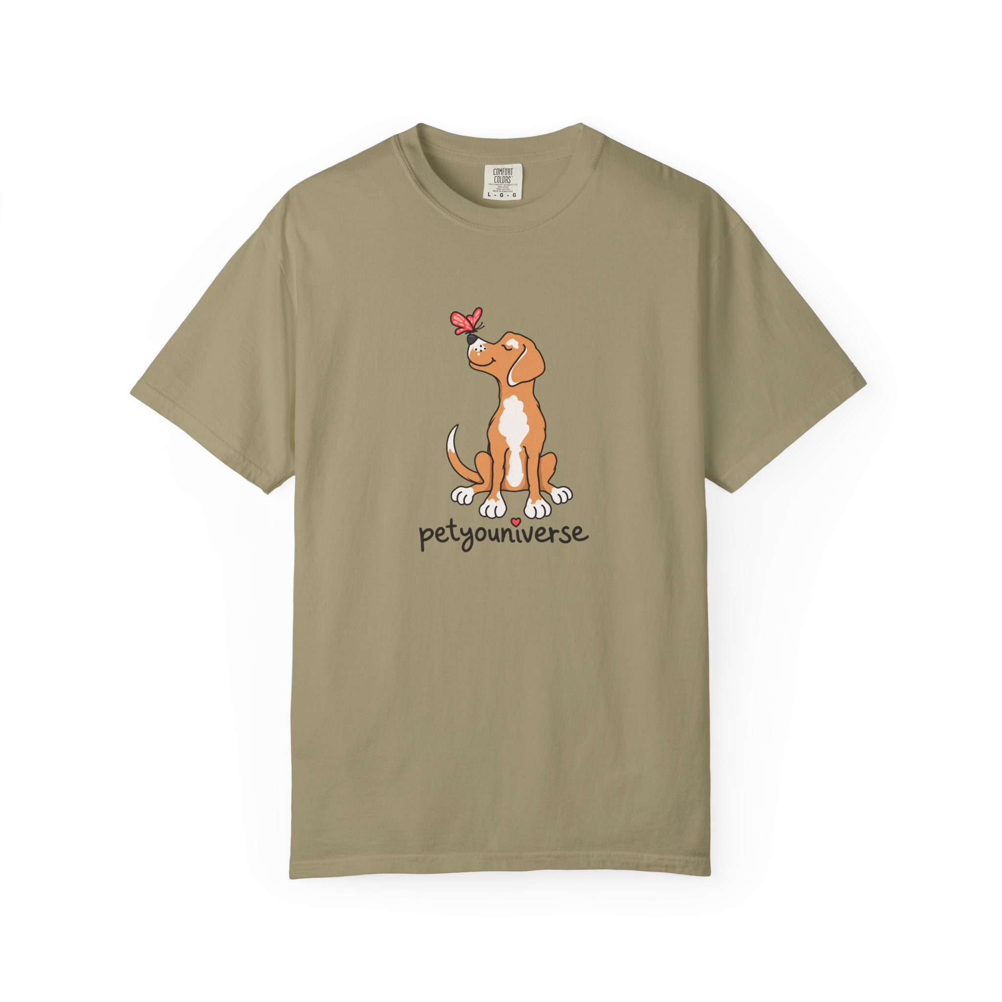 PetYoUniverse Cute Dog & Butterfly T‑Shirt - Image 19