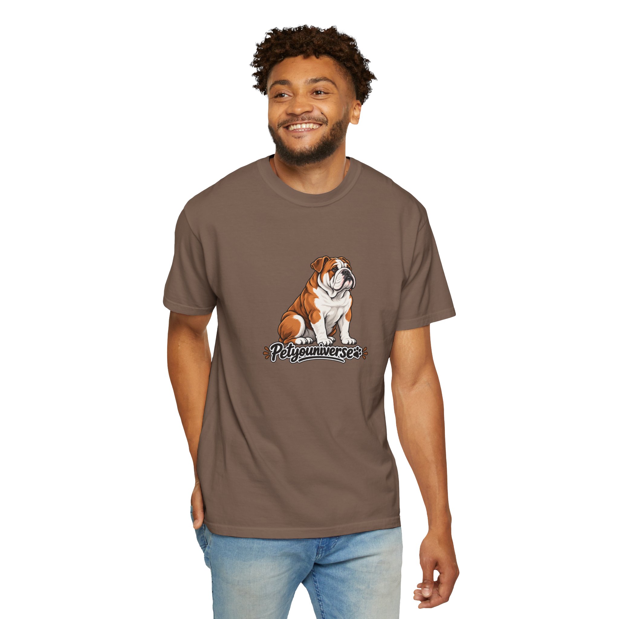 Bulldog Graphic T-Shirt — "PetYoUniverse" Cute Dog Tee for Pet Lovers - Image 61