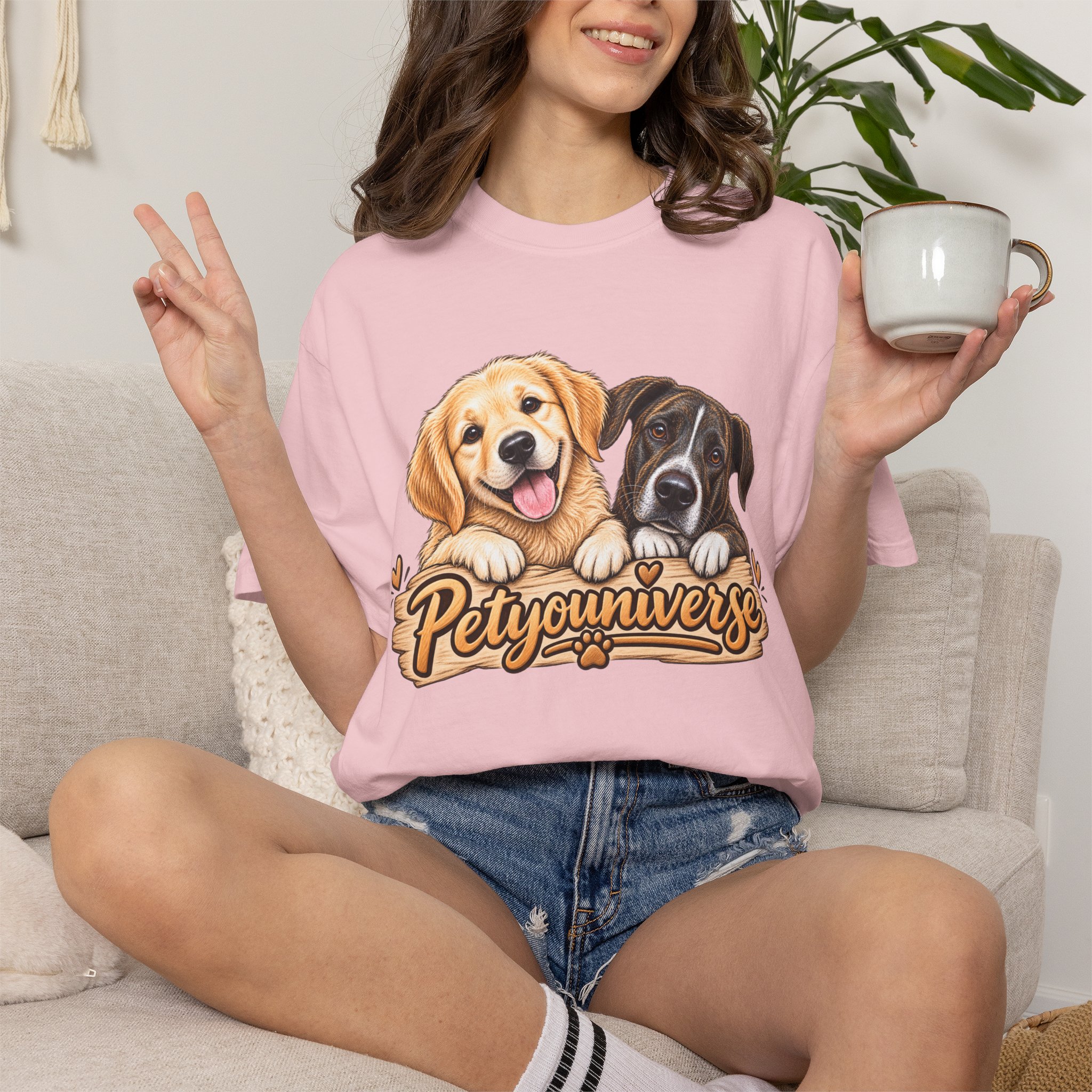 Petyouniverse Cute Dogs Graphic T-Shirt - Image 102