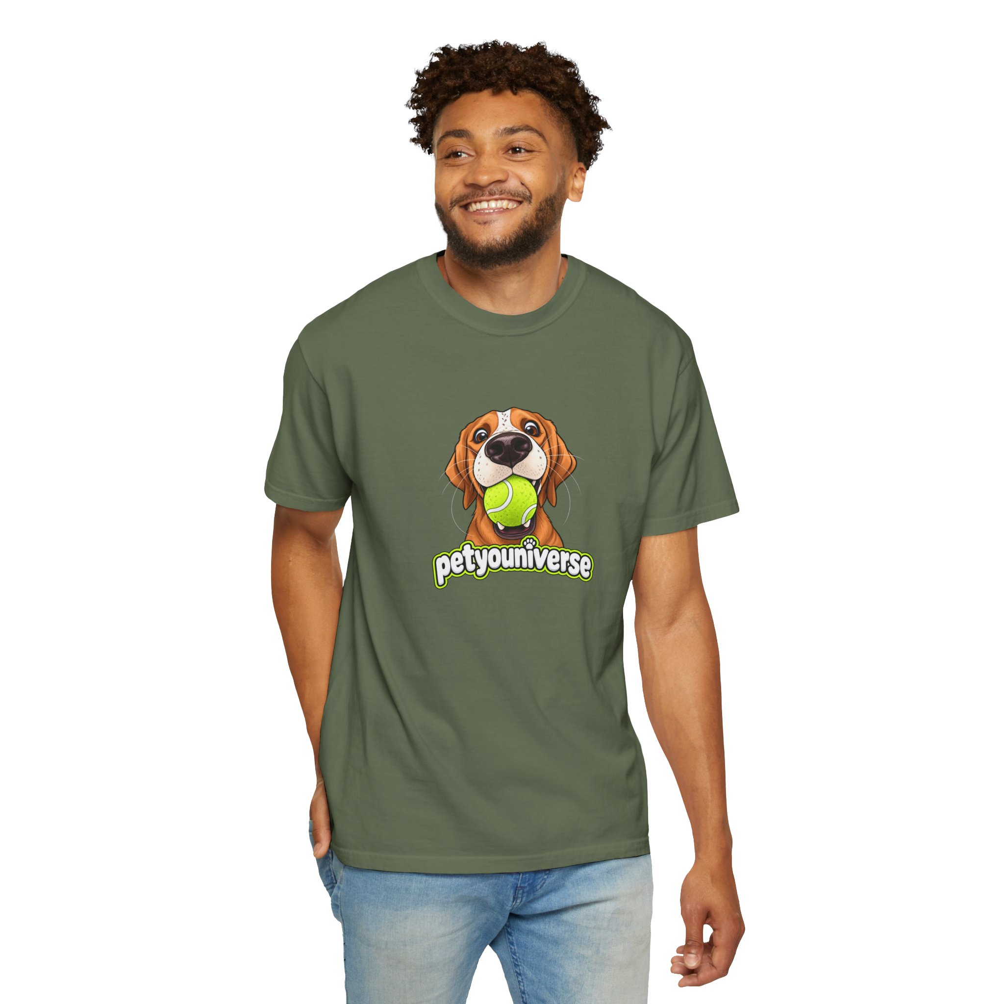 PetYoUniverse Tee — Cute Dog Holding Tennis Ball Graphic T‑Shirt - Image 52