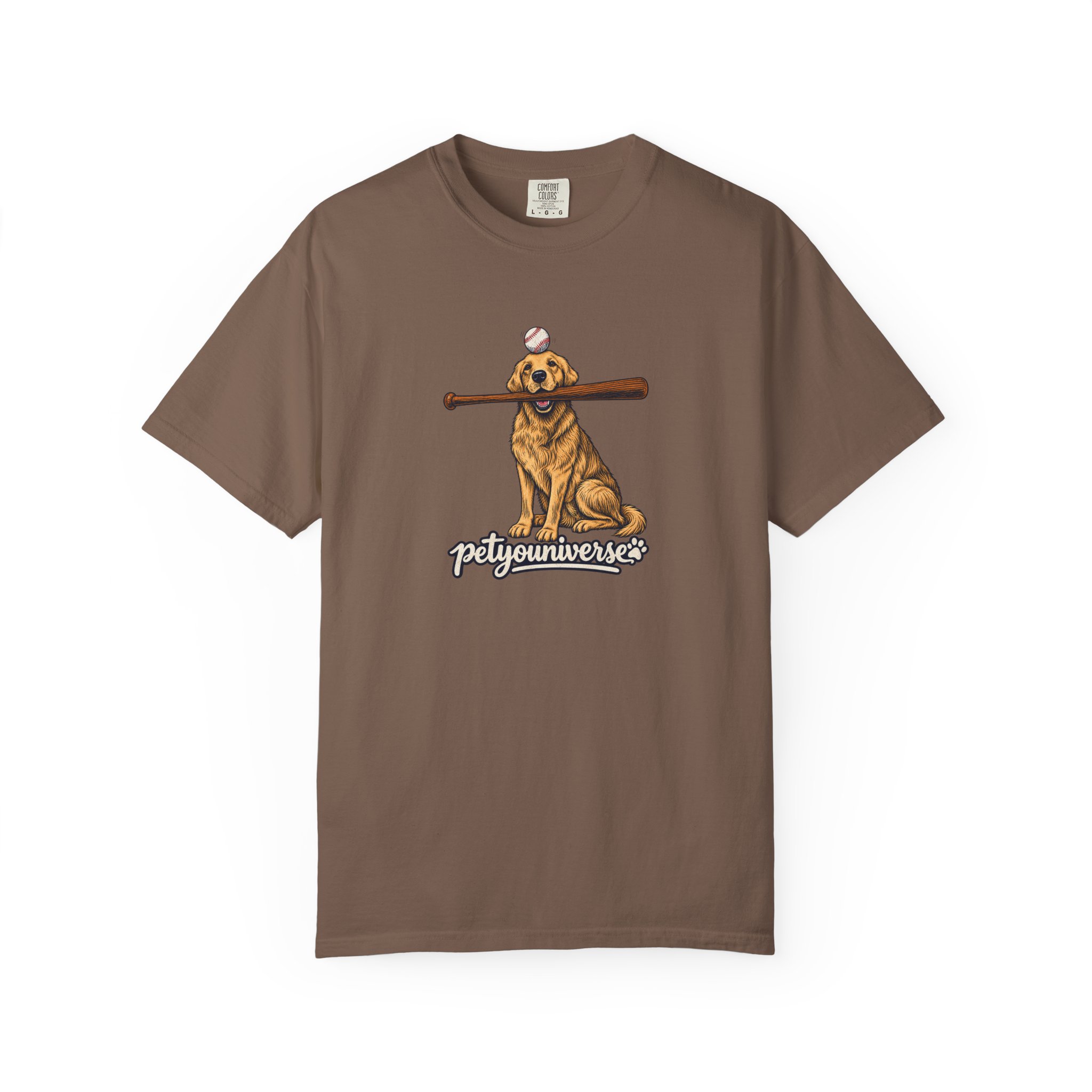 Golden Retriever Baseball Dog T-Shirt — “PetYoUniverse” Vintage Graphic Tee - Image 55