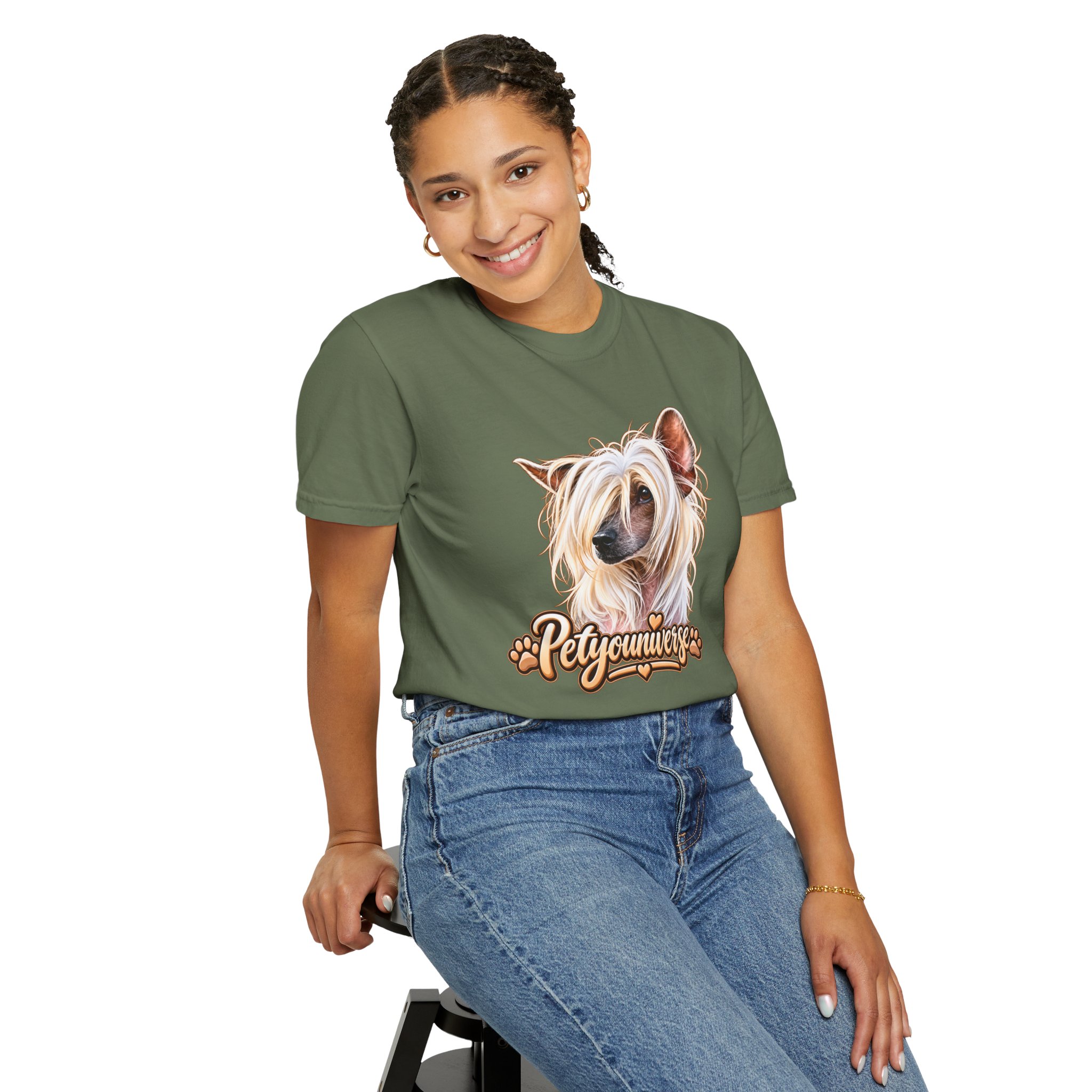 PetYouniverse Chinese Crested Dog T-Shirt — Cute Pet Portrait Tee - Image 69