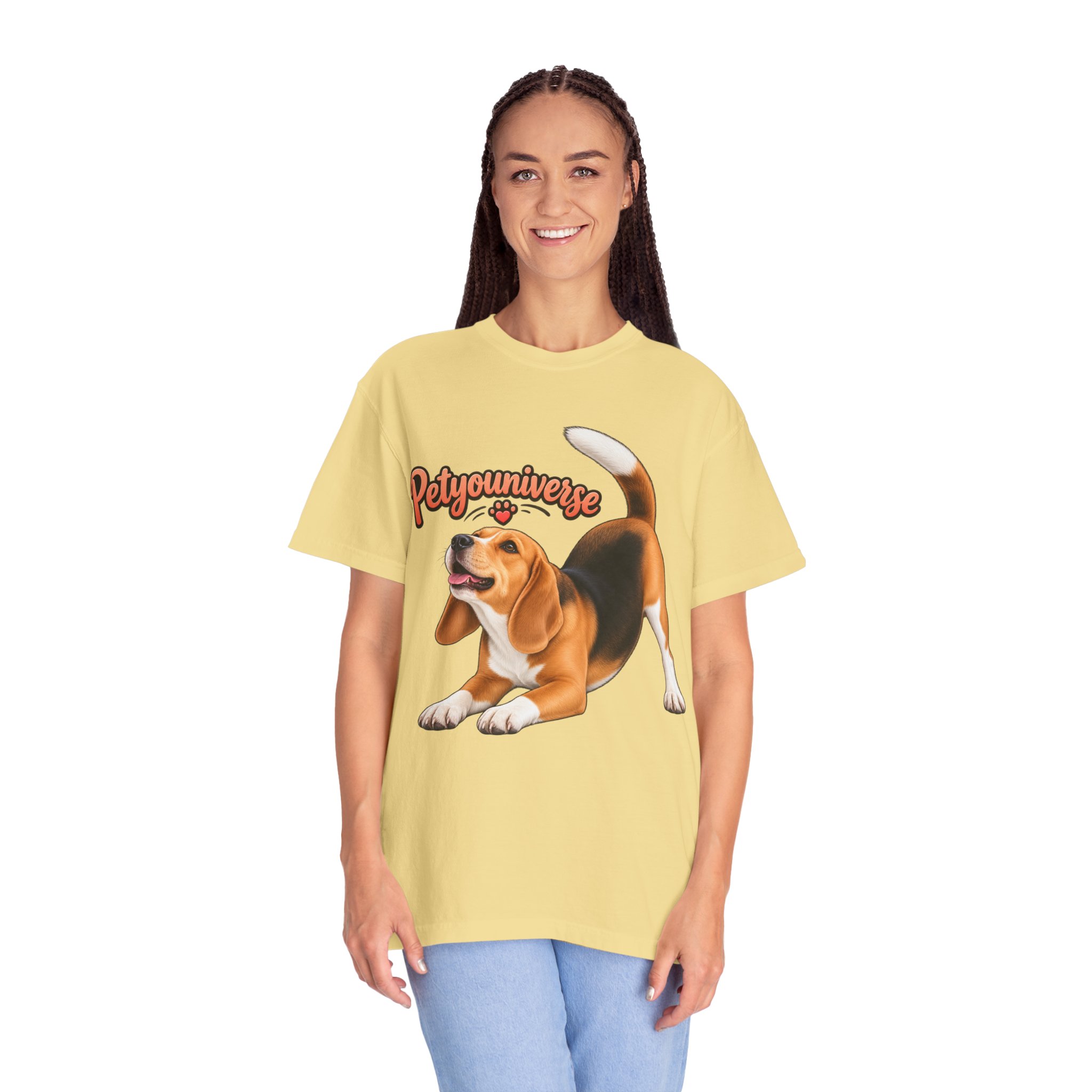 Beagle Playtime T-Shirt — "PetYoUniverse" Graphic Tee for Dog Lovers - Image 41