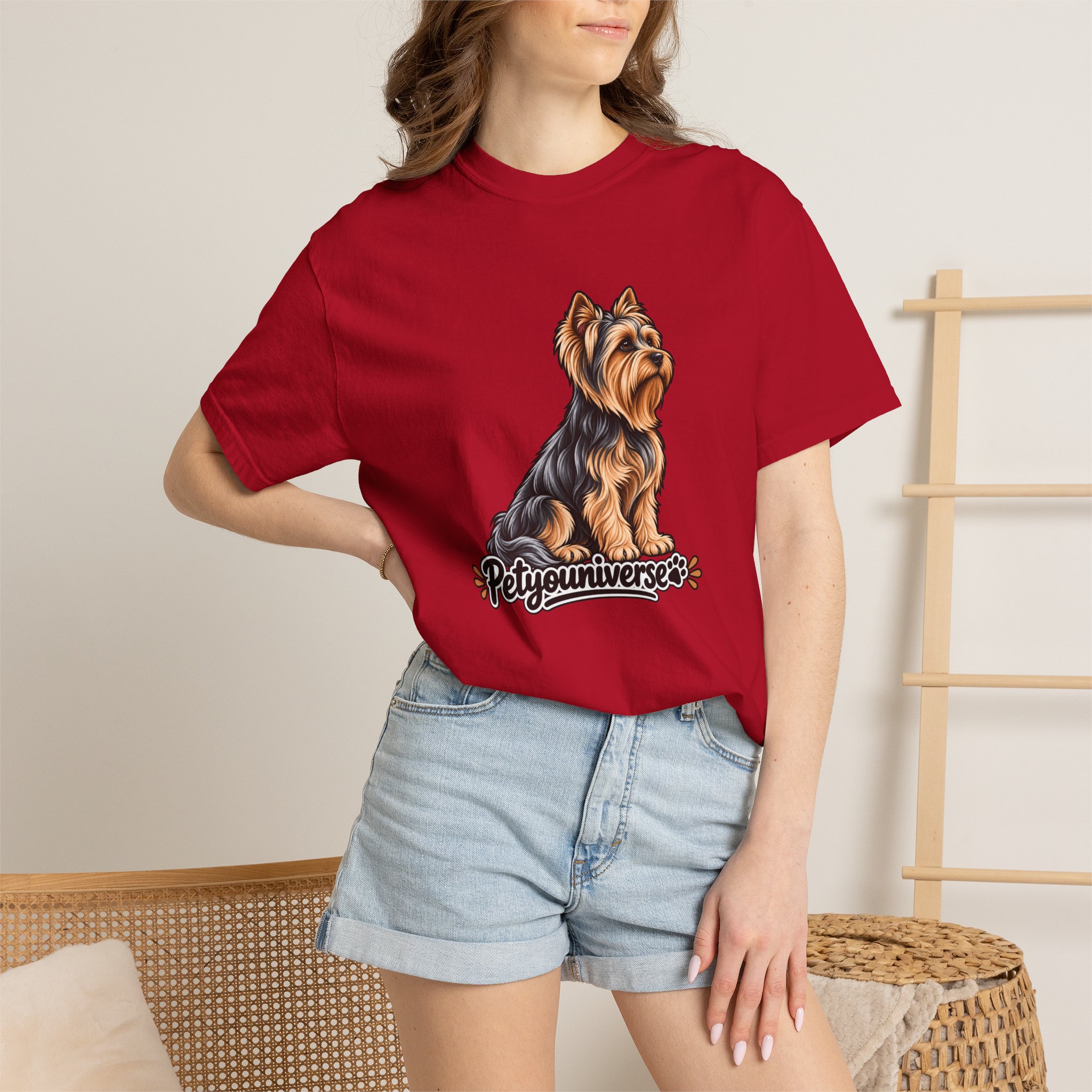 Yorkshire Terrier Graphic T-Shirt — 'Petyouniverse' Dog Lover Tee - Image 110
