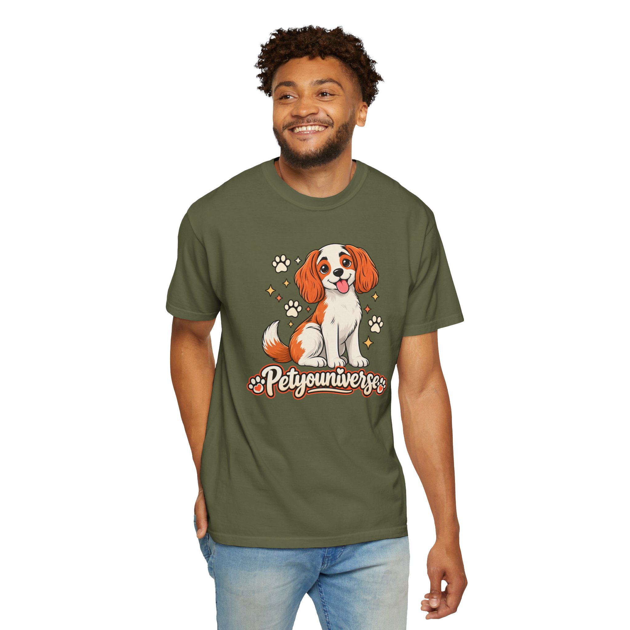 Cavalier King Charles Dog T-Shirt — "PetYoUniverse" Cute Puppy Graphic Tee - Image 61
