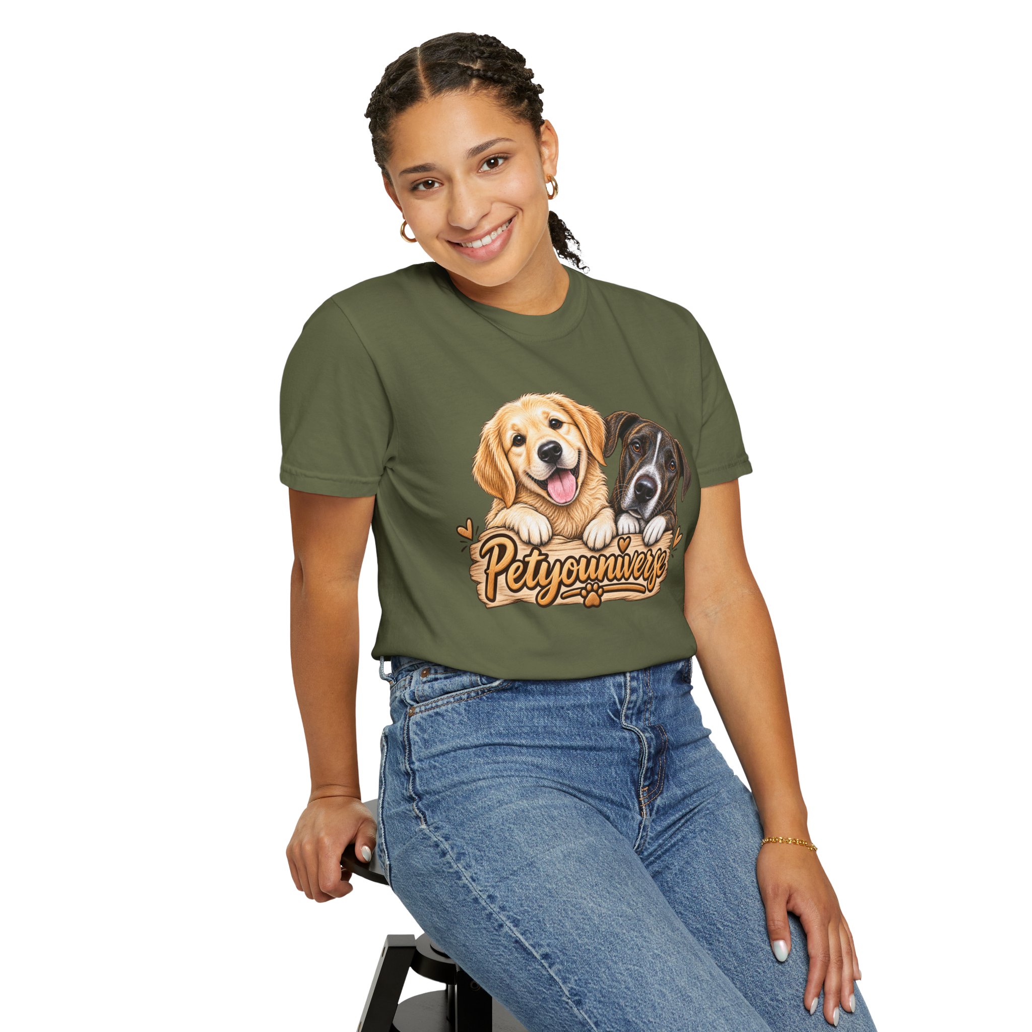 Petyouniverse Cute Dogs Graphic T-Shirt - Image 60