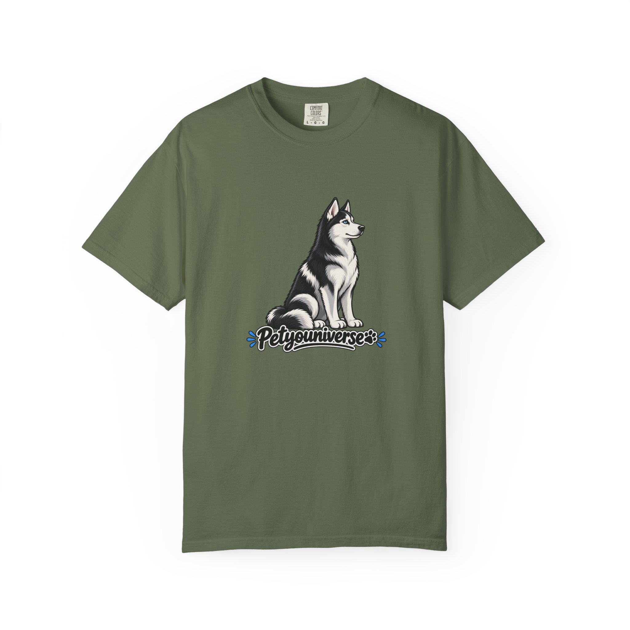 Husky Graphic T-Shirt — 'PetYoUniverse' Retro Dog Tee - Image 55