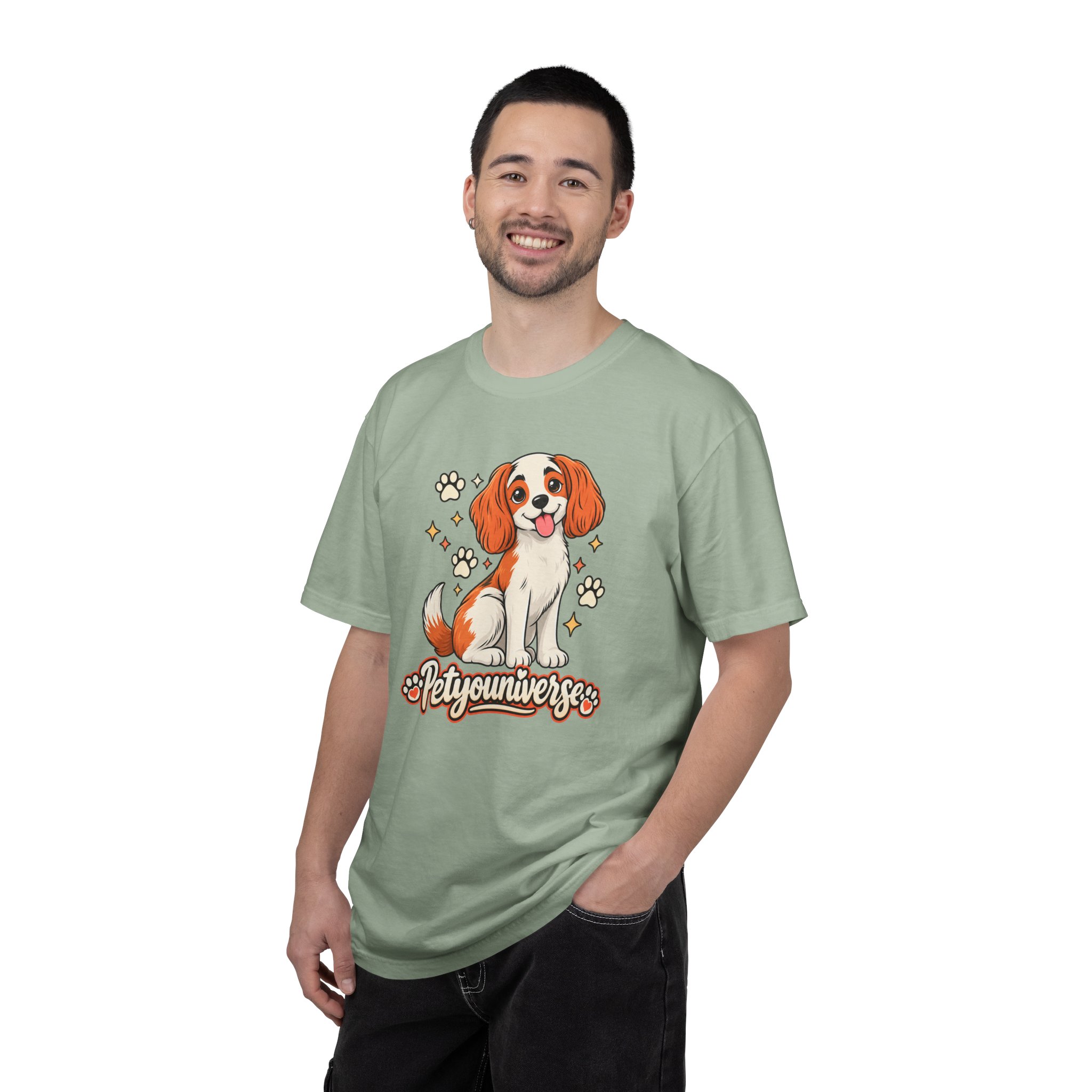 Cavalier King Charles Dog T-Shirt — "PetYoUniverse" Cute Puppy Graphic Tee - Image 67
