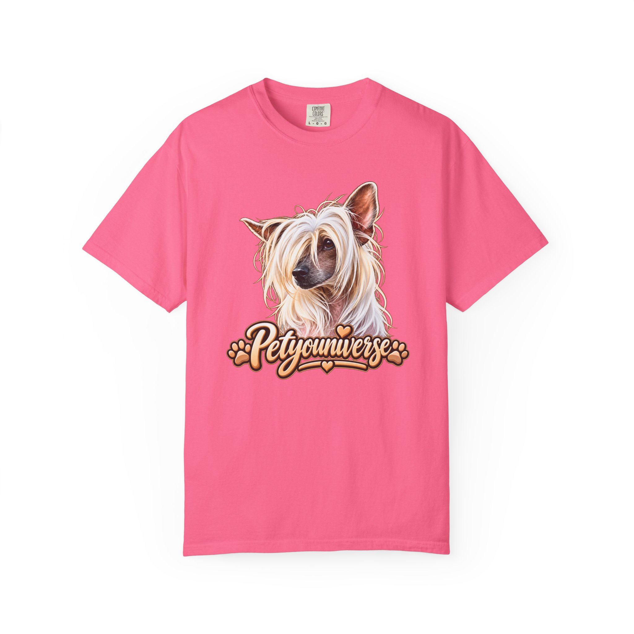 PetYouniverse Chinese Crested Dog T-Shirt — Cute Pet Portrait Tee - Image 118