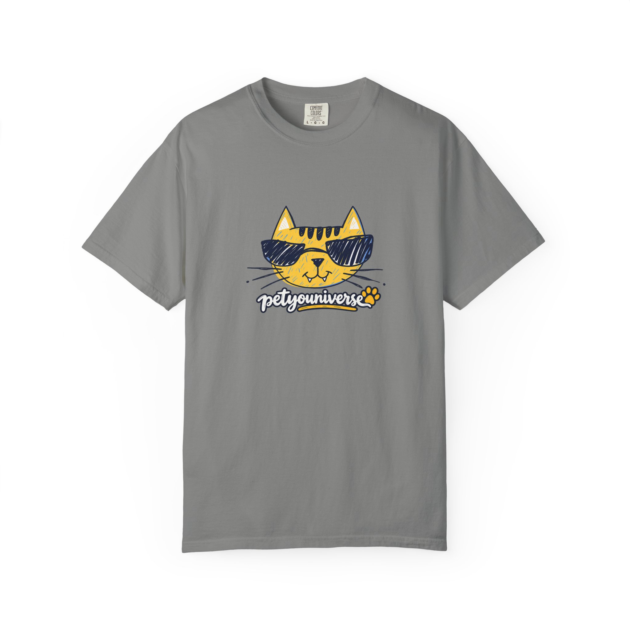 Cool Cat Sunglasses T‑Shirt — 'Purrfectly Awesome' Graphic Tee for Cat Lovers - Image 82