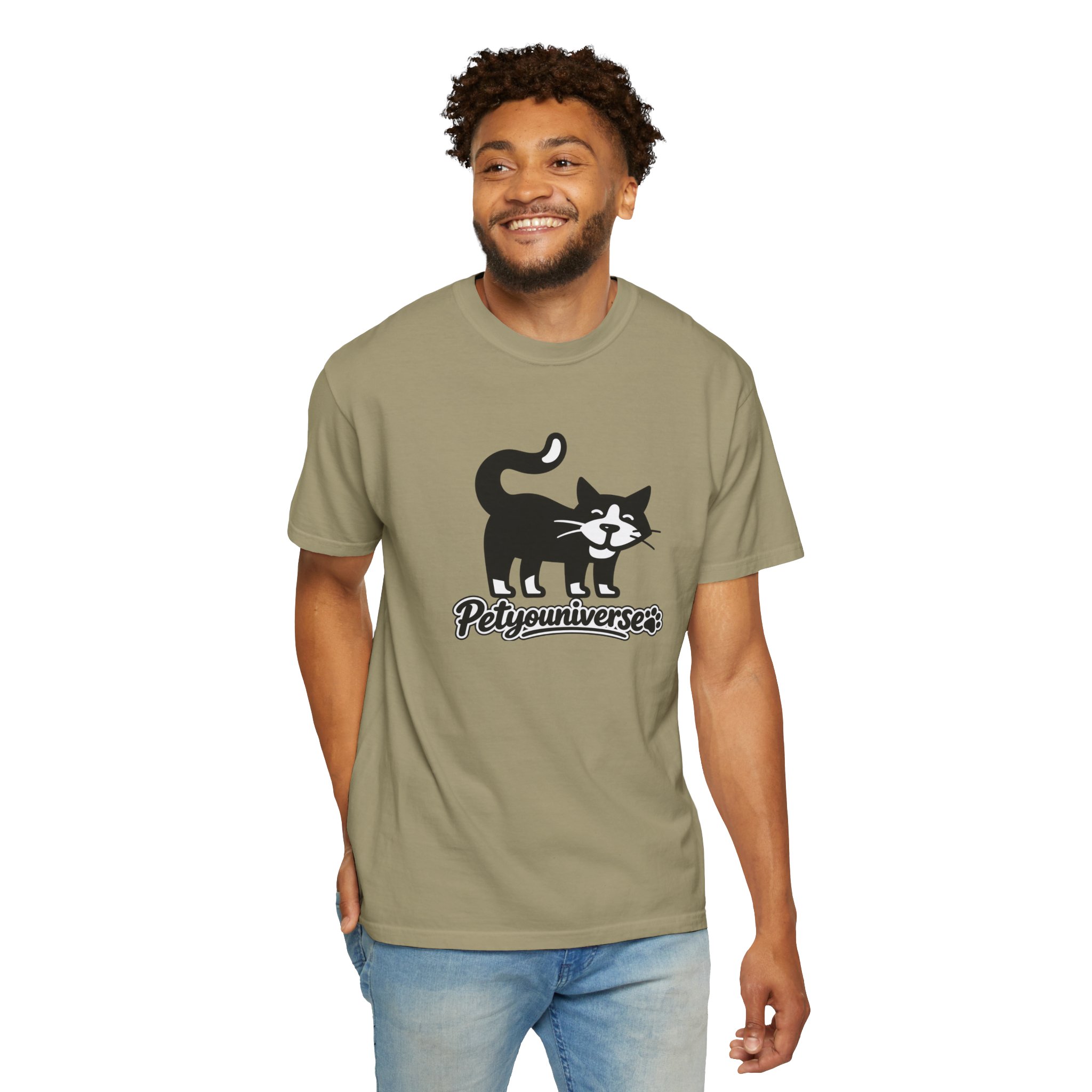 PetYouUniverse Cat Graphic T-Shirt — Vintage Cat Logo Tee - Image 34