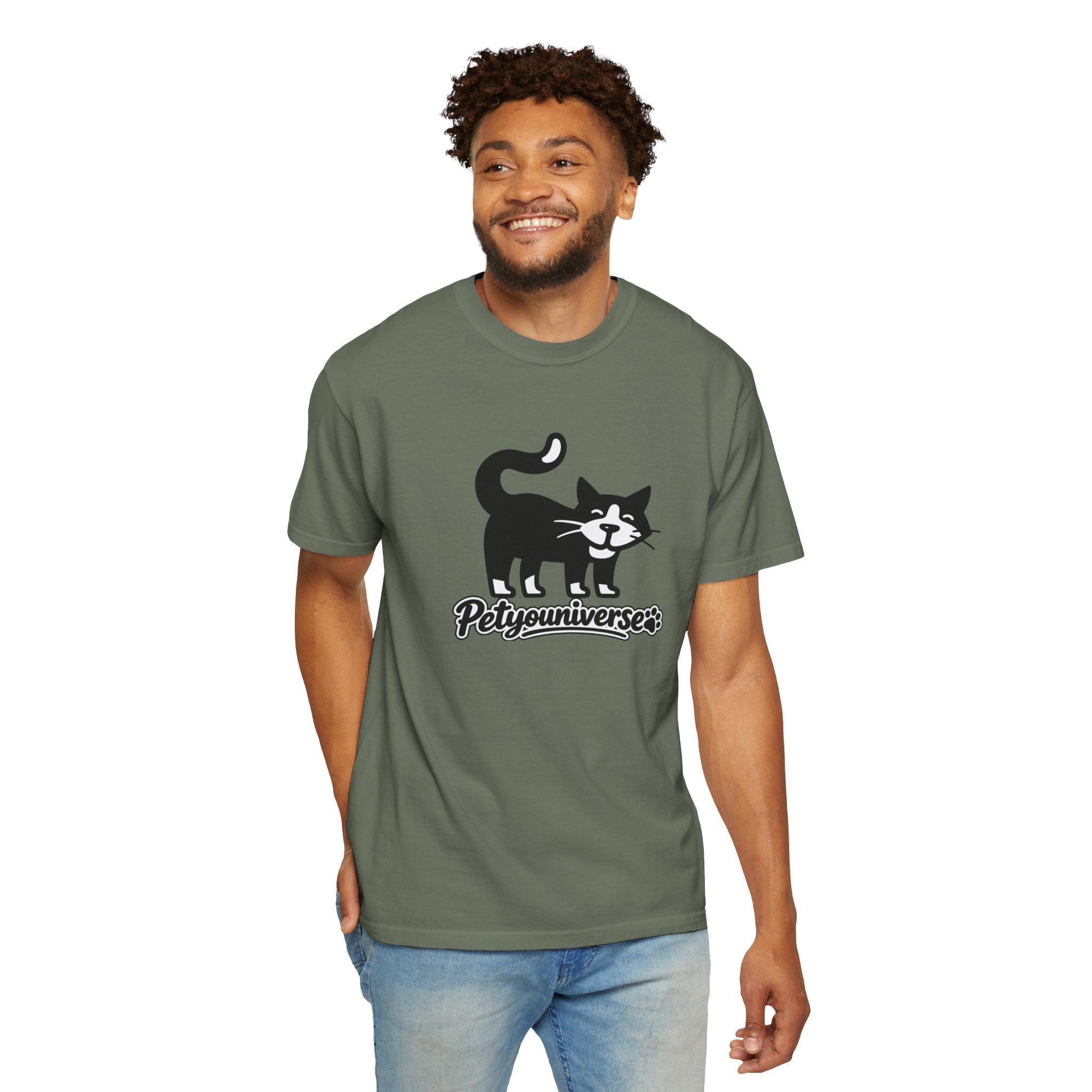 PetYouUniverse Cat Graphic T-Shirt — Vintage Cat Logo Tee - Image 79