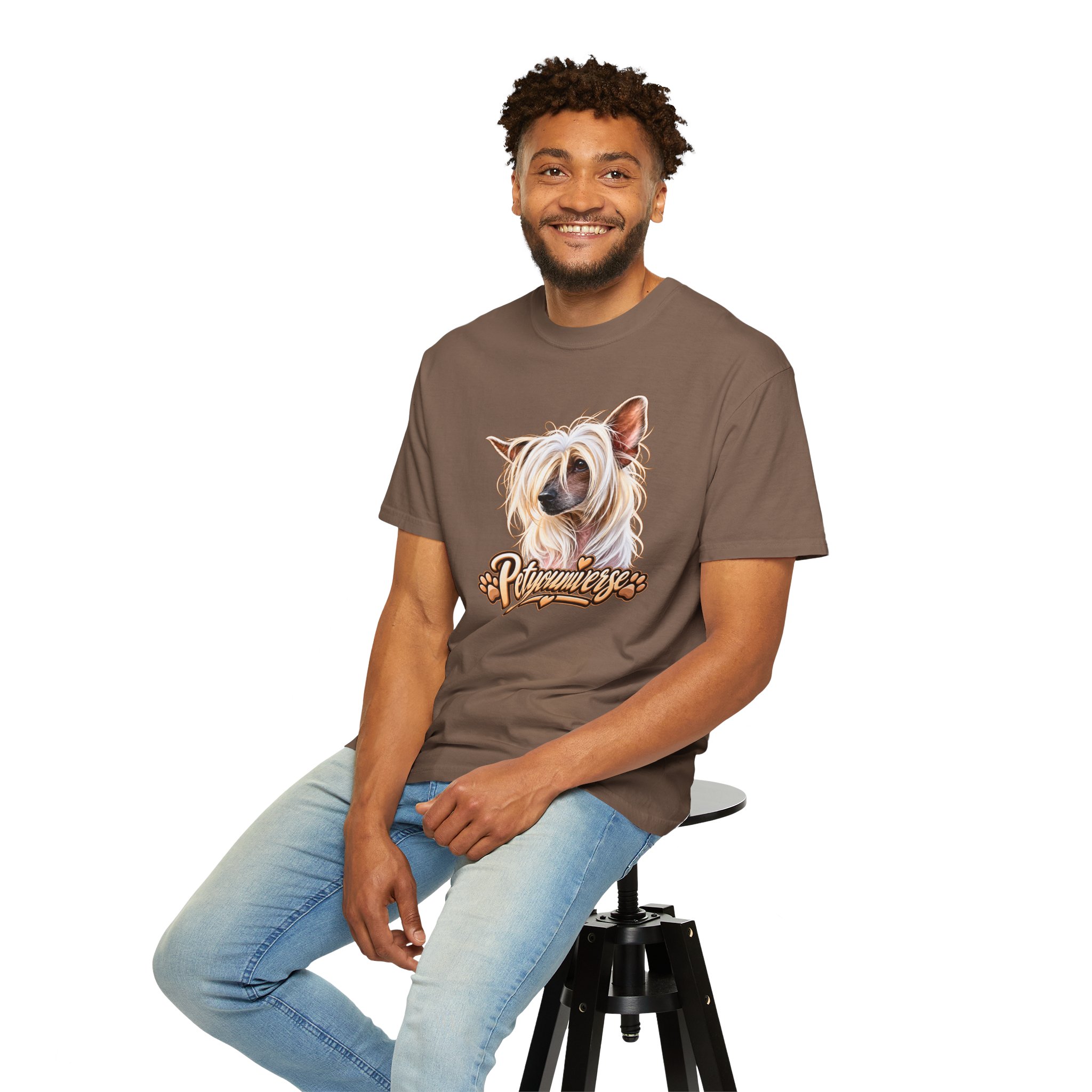 PetYouniverse Chinese Crested Dog T-Shirt — Cute Pet Portrait Tee - Image 53