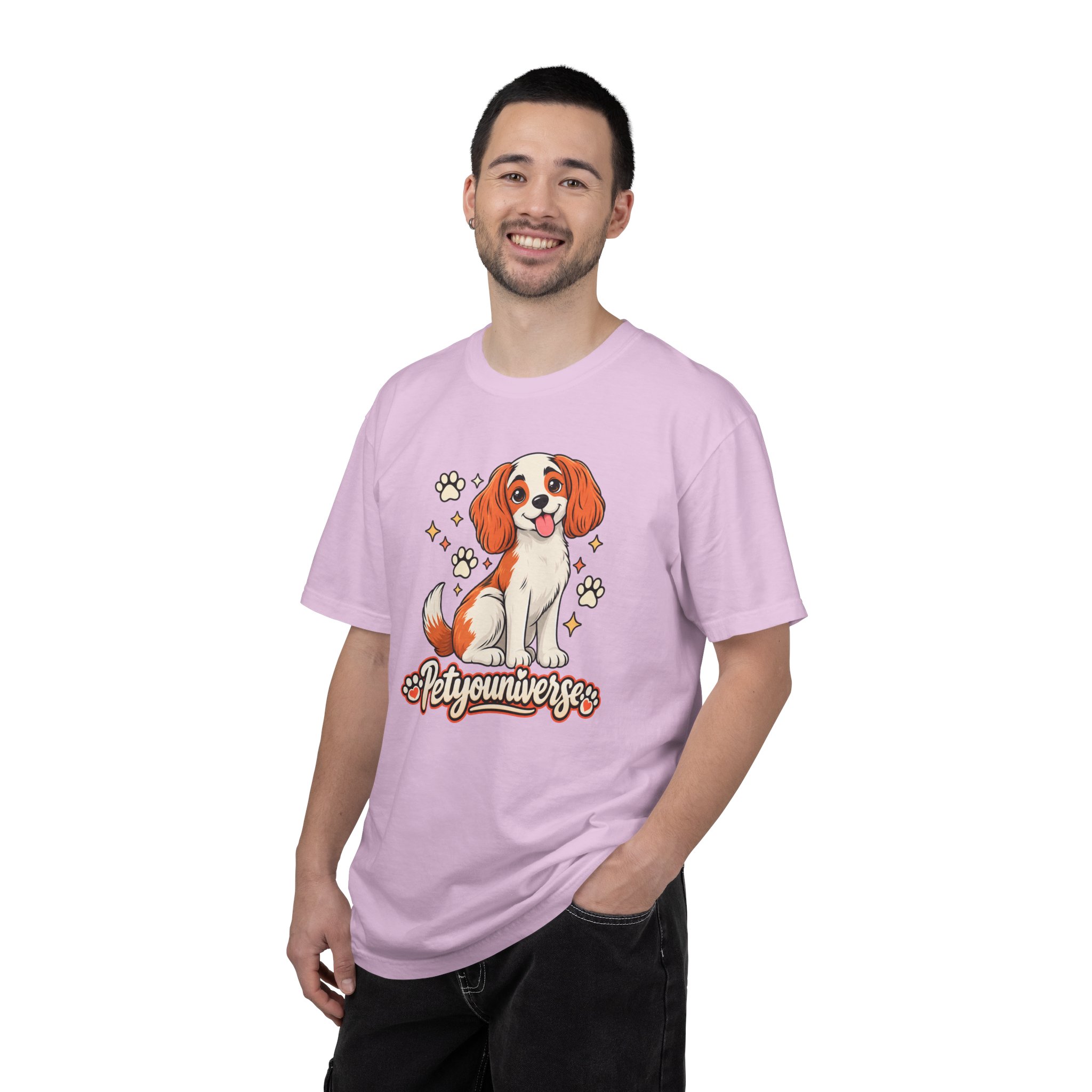Cavalier King Charles Dog T-Shirt — "PetYoUniverse" Cute Puppy Graphic Tee - Image 112
