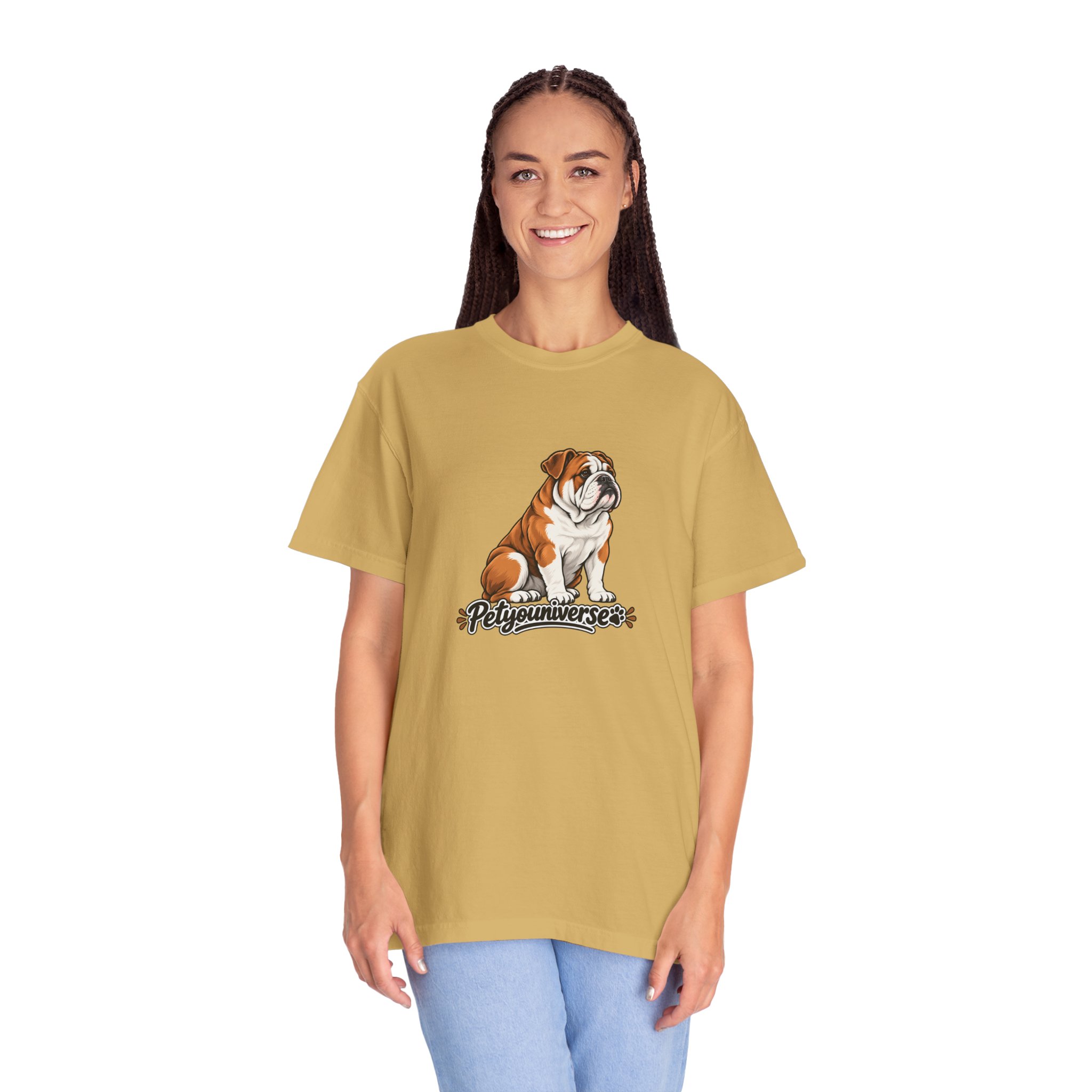 Bulldog Graphic T-Shirt — "PetYoUniverse" Cute Dog Tee for Pet Lovers - Image 32