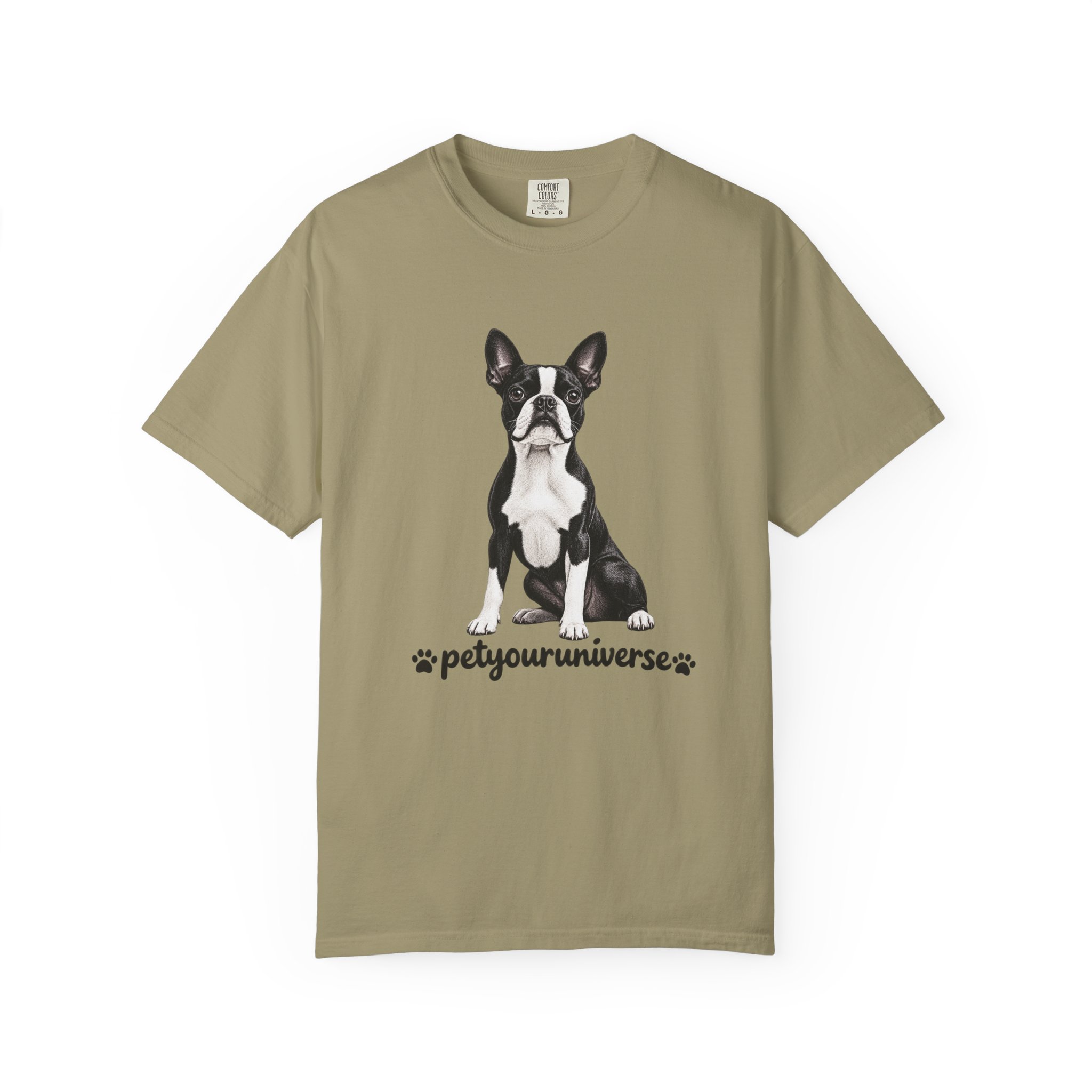 Boston Terrier Graphic T-Shirt — "PetYoUniverse" Dog Lover Tee - Image 10