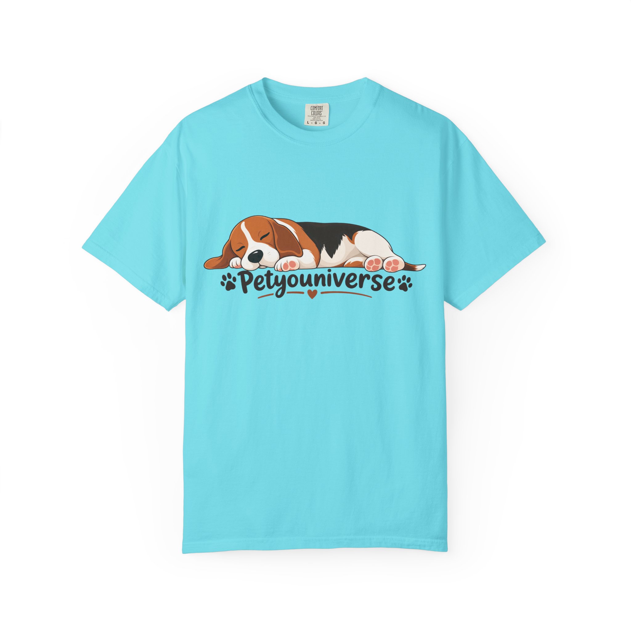 Sleeping Beagle T-Shirt — Cute "PetYoUniverse" Dog Graphic Tee - Image 64