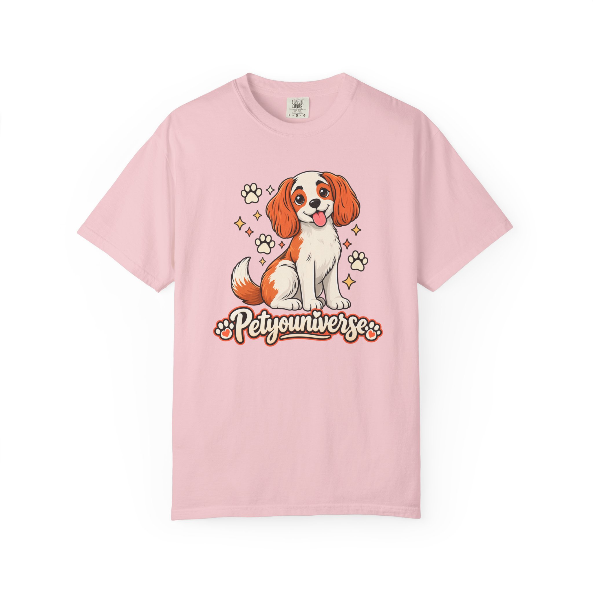 Cavalier King Charles Dog T-Shirt — "PetYoUniverse" Cute Puppy Graphic Tee - Image 118