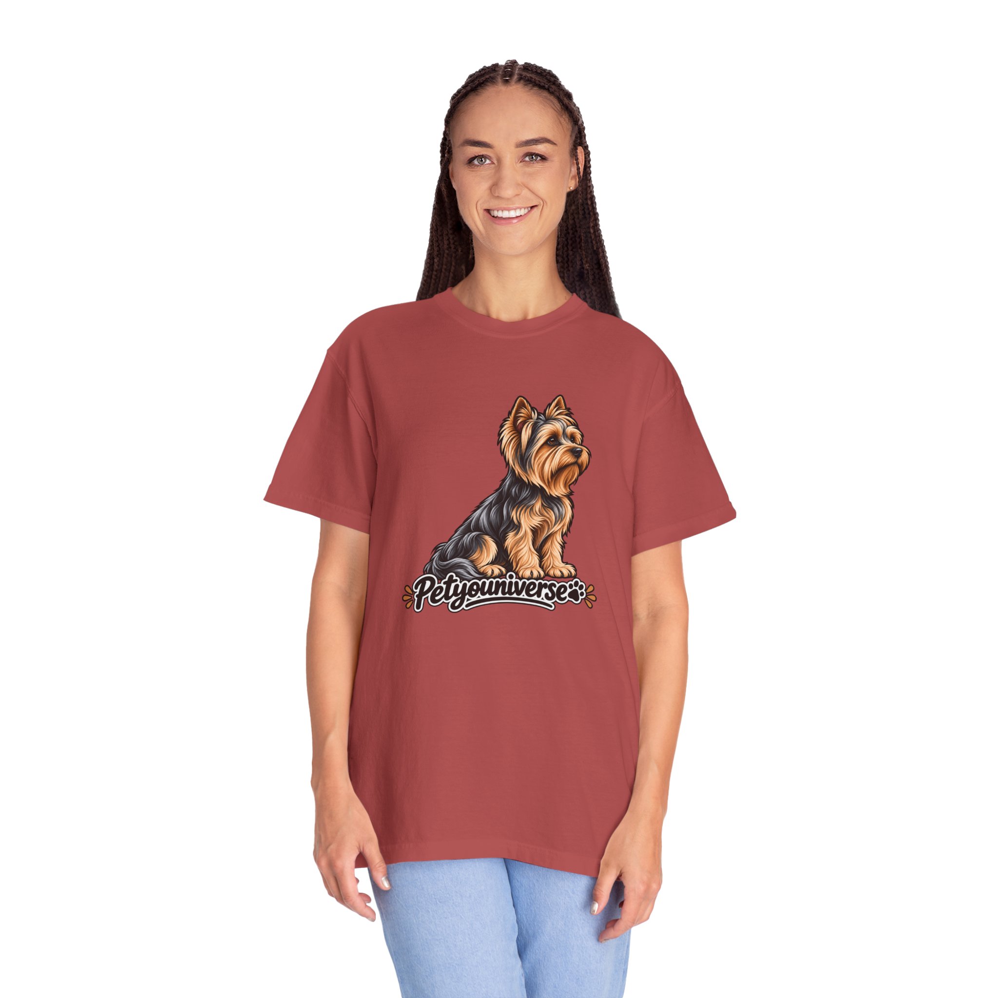 Yorkshire Terrier Graphic T-Shirt — 'Petyouniverse' Dog Lover Tee - Image 95