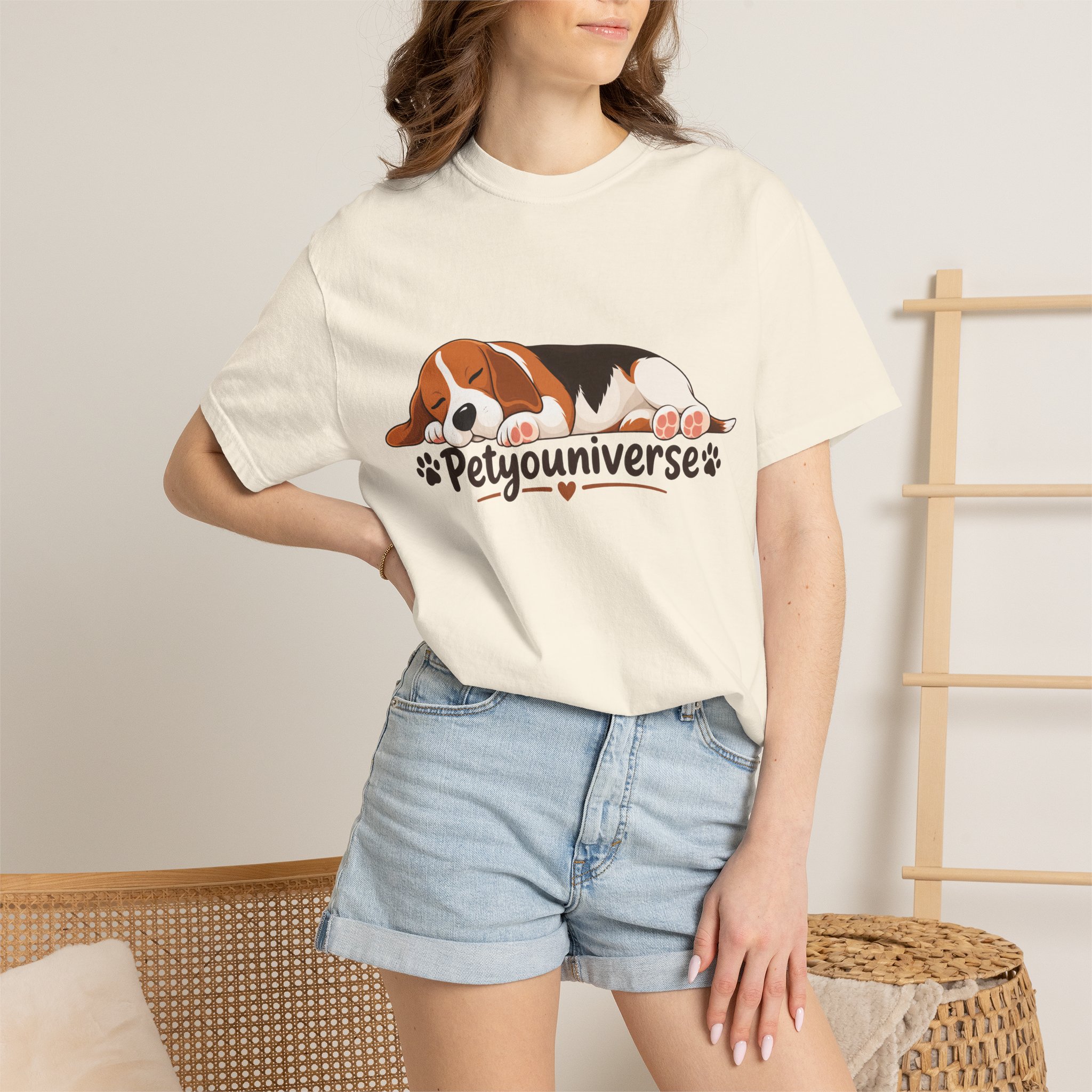 Sleeping Beagle T-Shirt — Cute "PetYoUniverse" Dog Graphic Tee - Image 11
