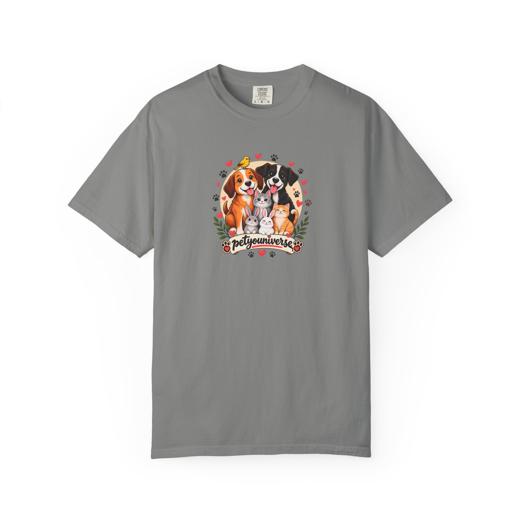 Dog Mom & Dad T-Shirt — 'Pet Parents' Cute Puppy Portrait Tee - Image 91