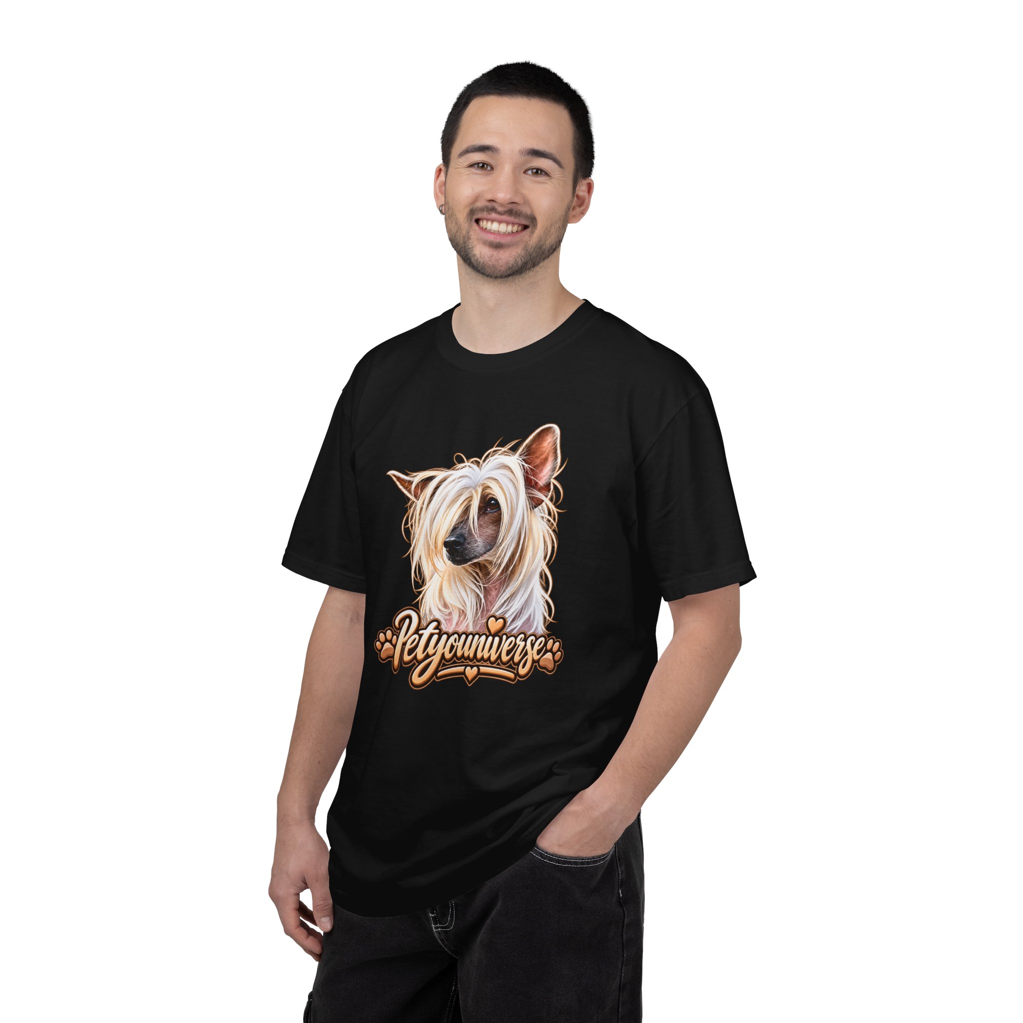 PetYouniverse Chinese Crested Dog T-Shirt — Cute Pet Portrait Tee - Image 112
