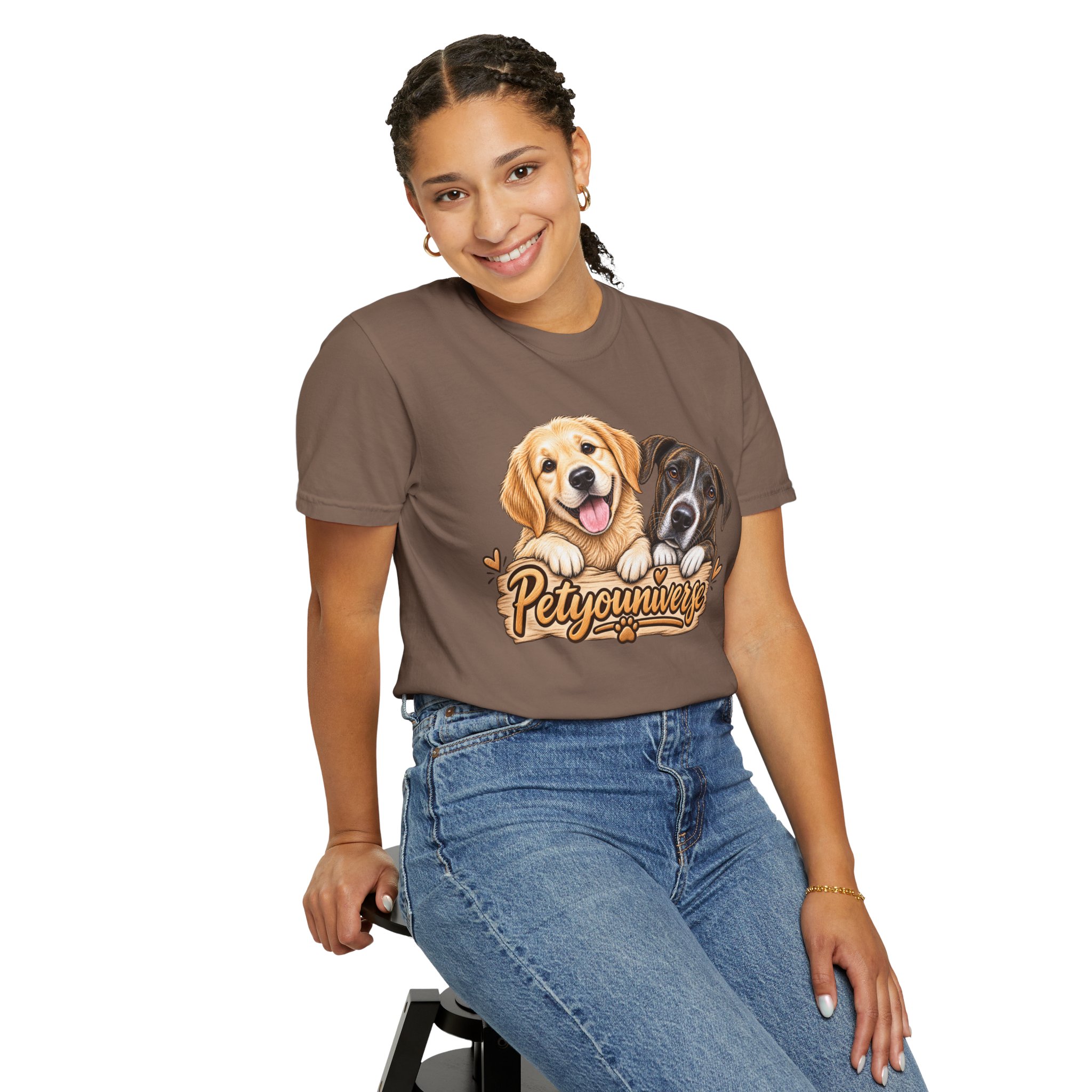 Petyouniverse Cute Dogs Graphic T-Shirt - Image 42