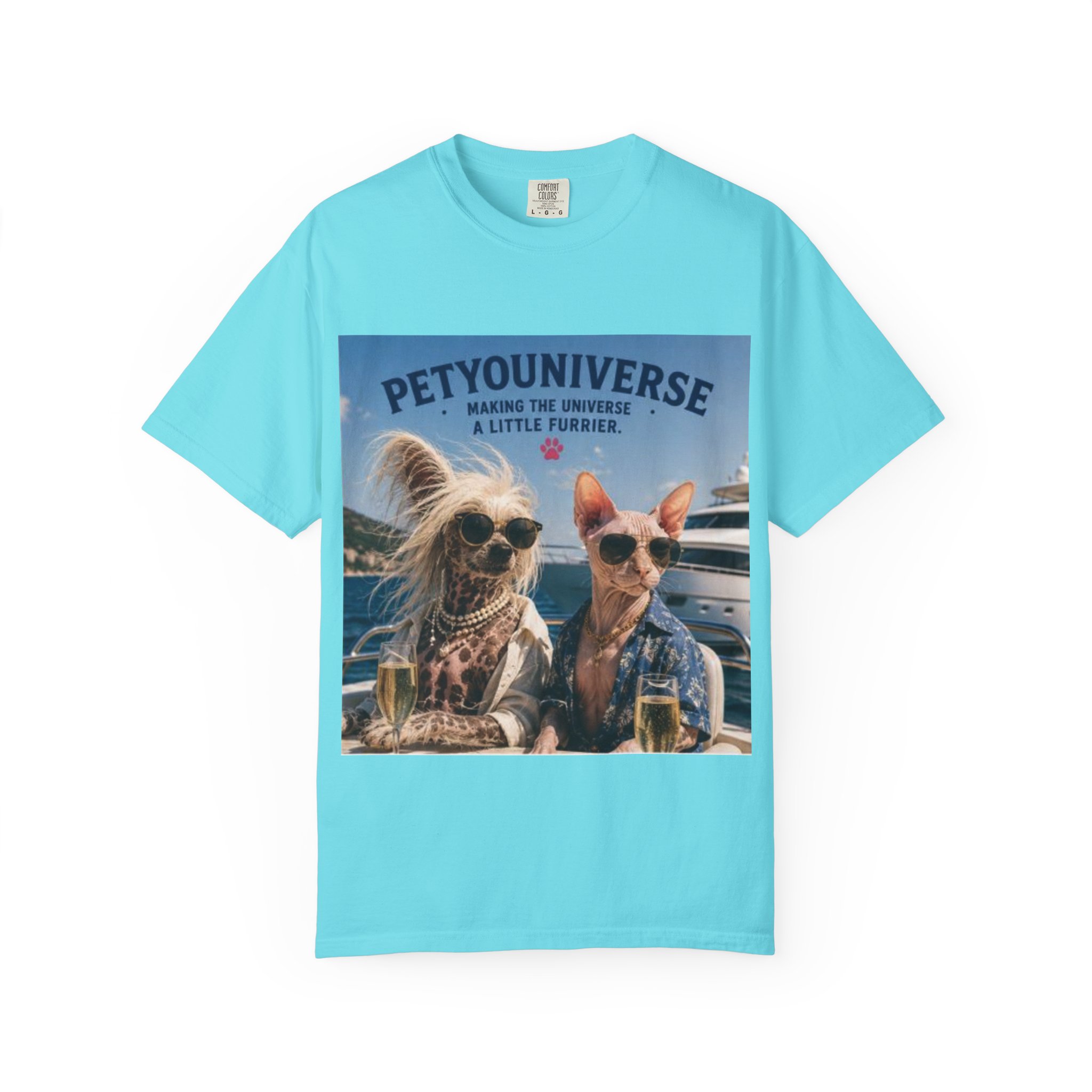PetYoUniverse T-Shirt — 'Making the Universe a Little Furrier' Retro Dog & Cat Tee - Image 56