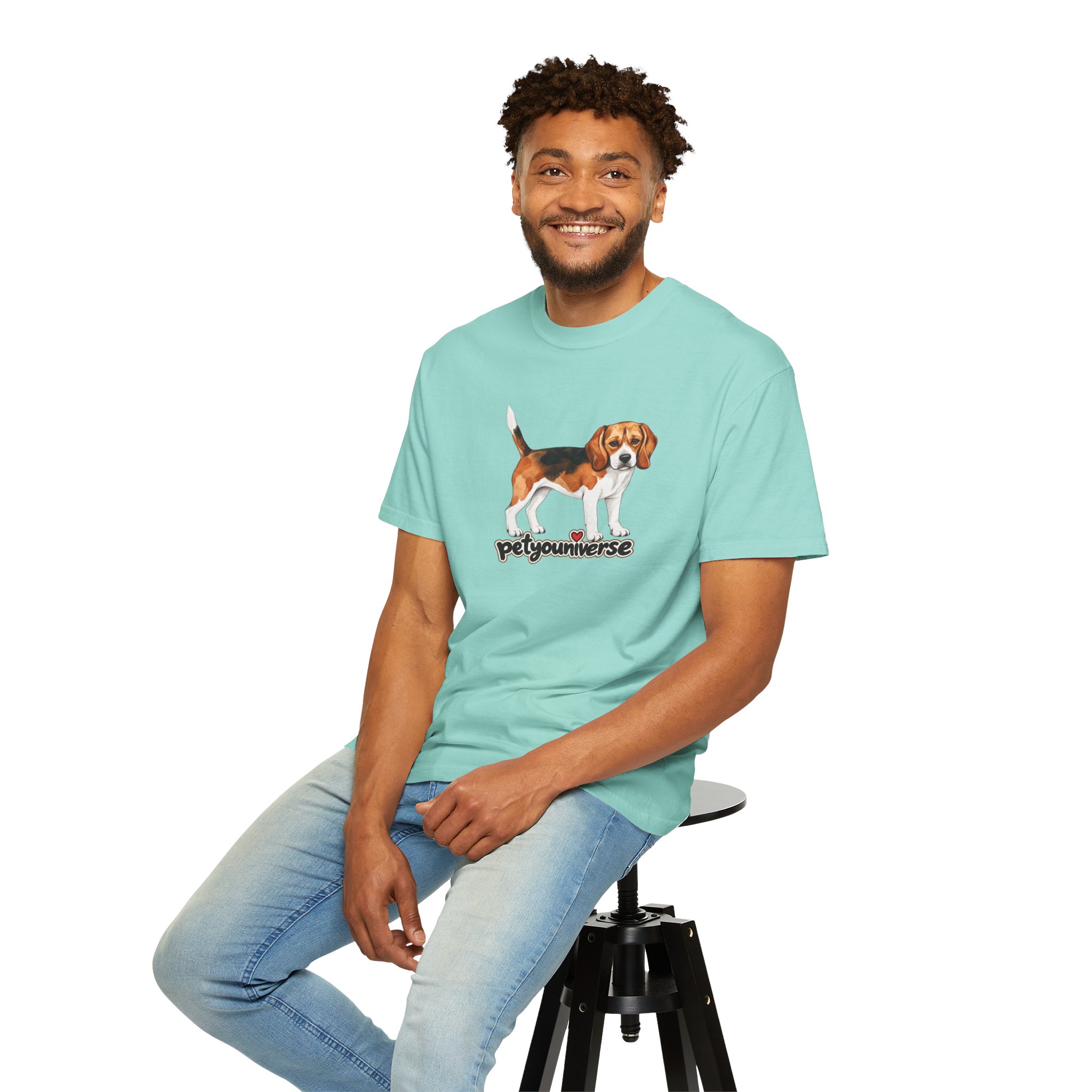 Beagle PetYoUniverse Graphic T-Shirt — Cute Dog Lover Tee - Image 80