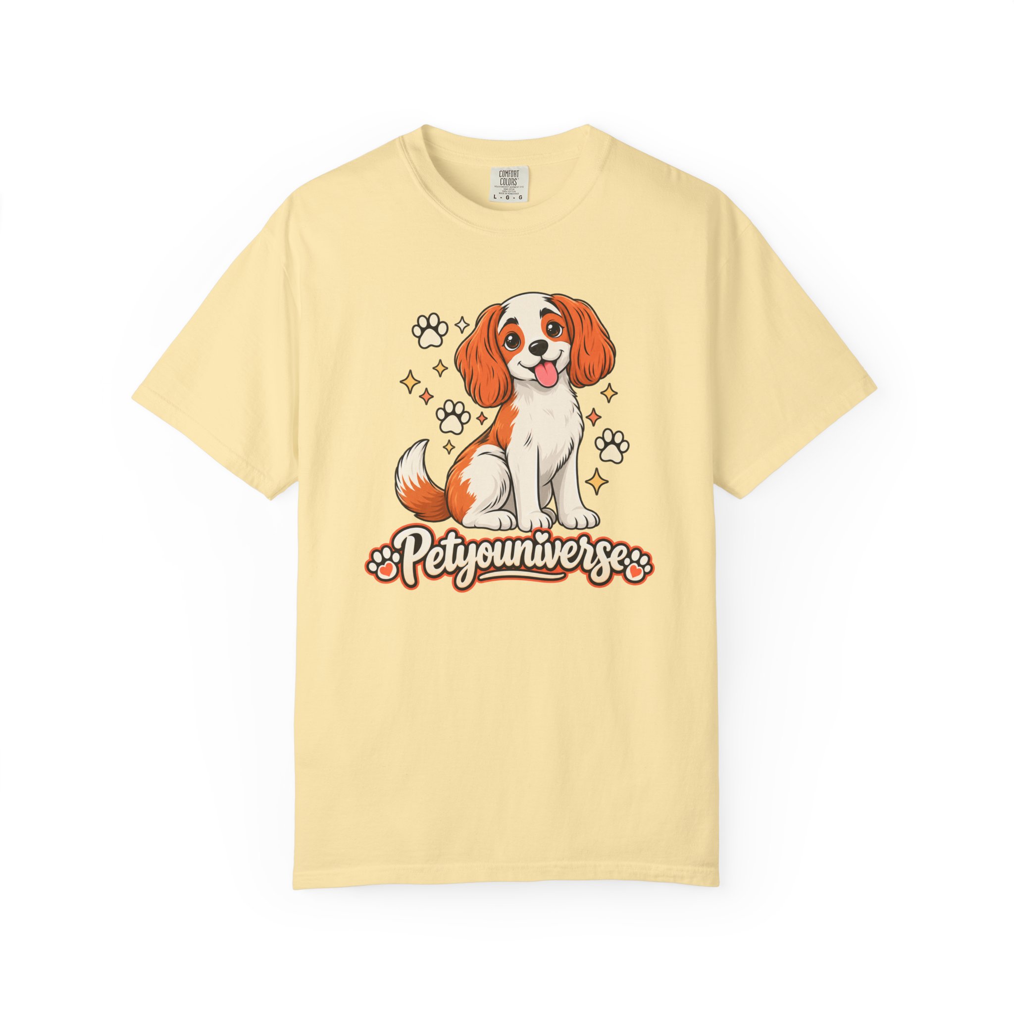Cavalier King Charles Dog T-Shirt — "PetYoUniverse" Cute Puppy Graphic Tee - Image 10