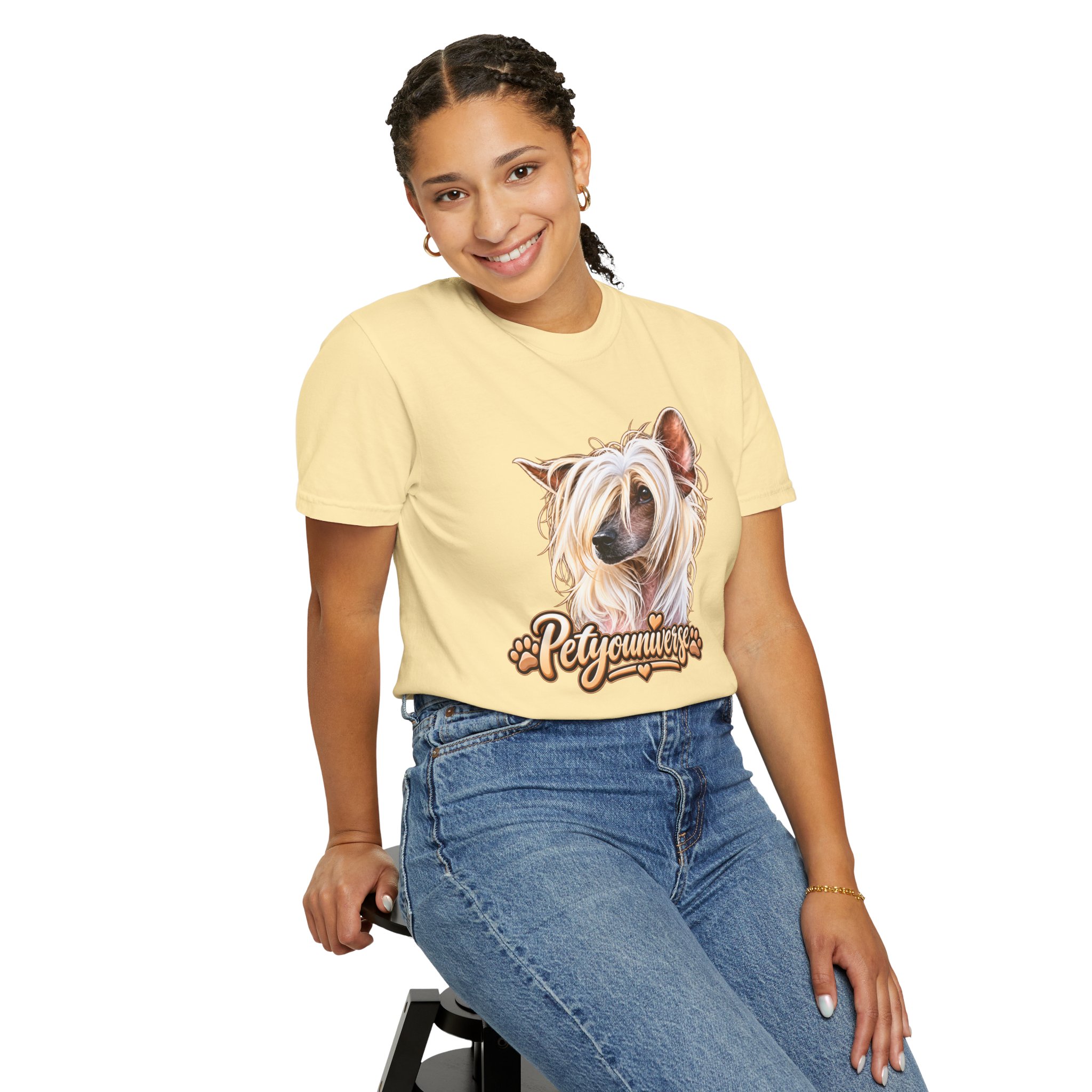 PetYouniverse Chinese Crested Dog T-Shirt — Cute Pet Portrait Tee - Image 15
