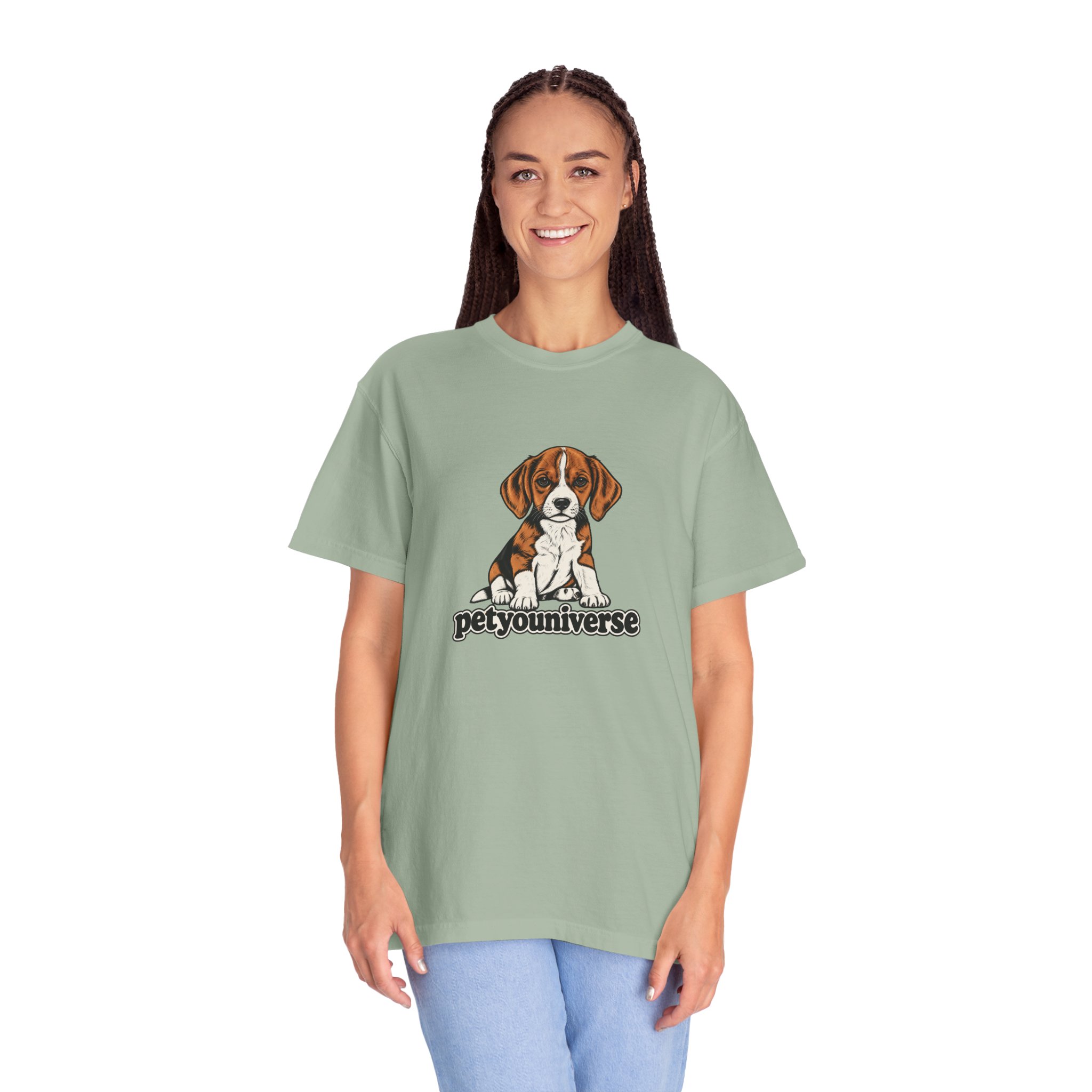 Beagle Puppy Tee — "PetYoUniverse" Graphic T-Shirt - Image 59
