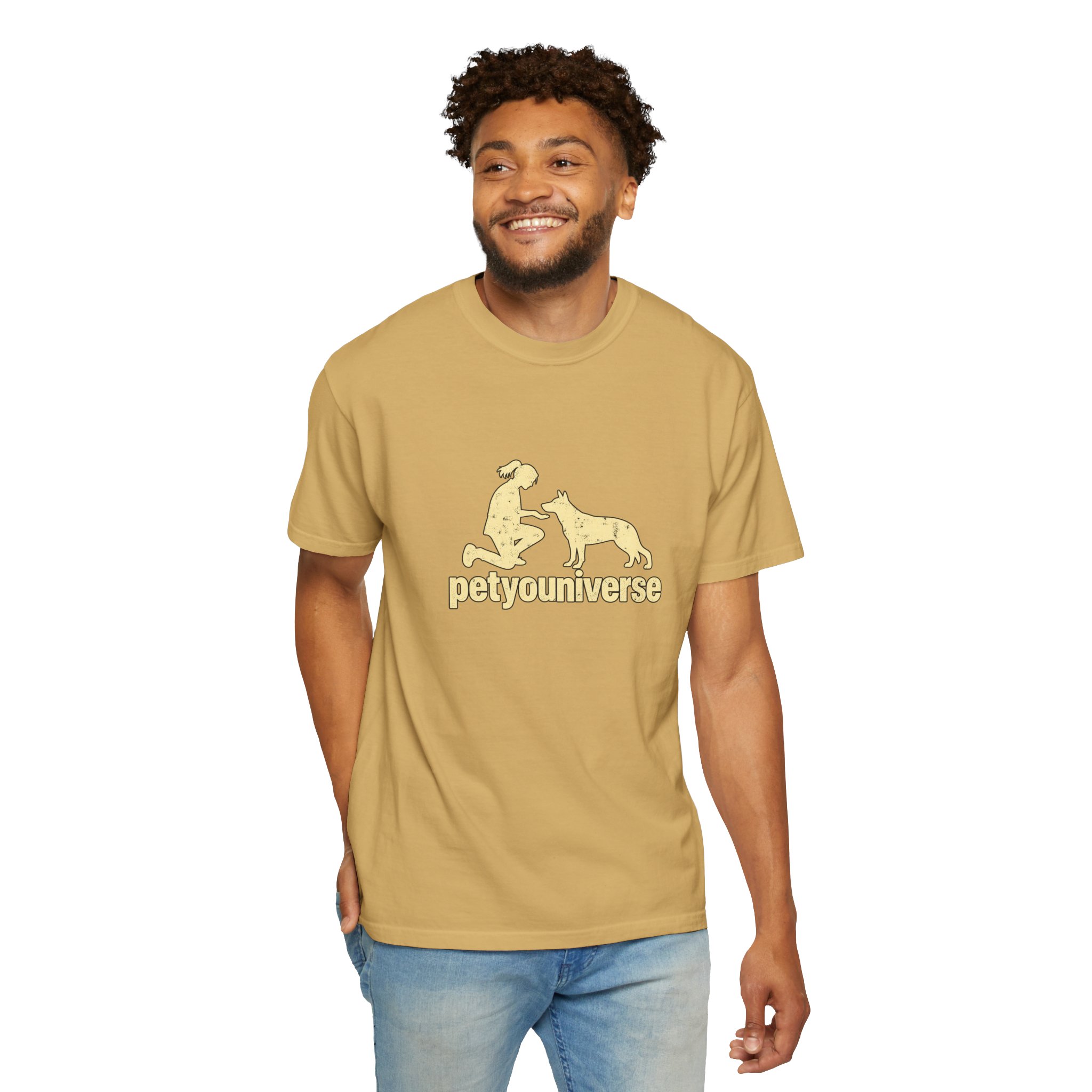 PetYoUniverse Dog Lover T-Shirt — Retro Paw & Pet Silhouette Tee - Image 16