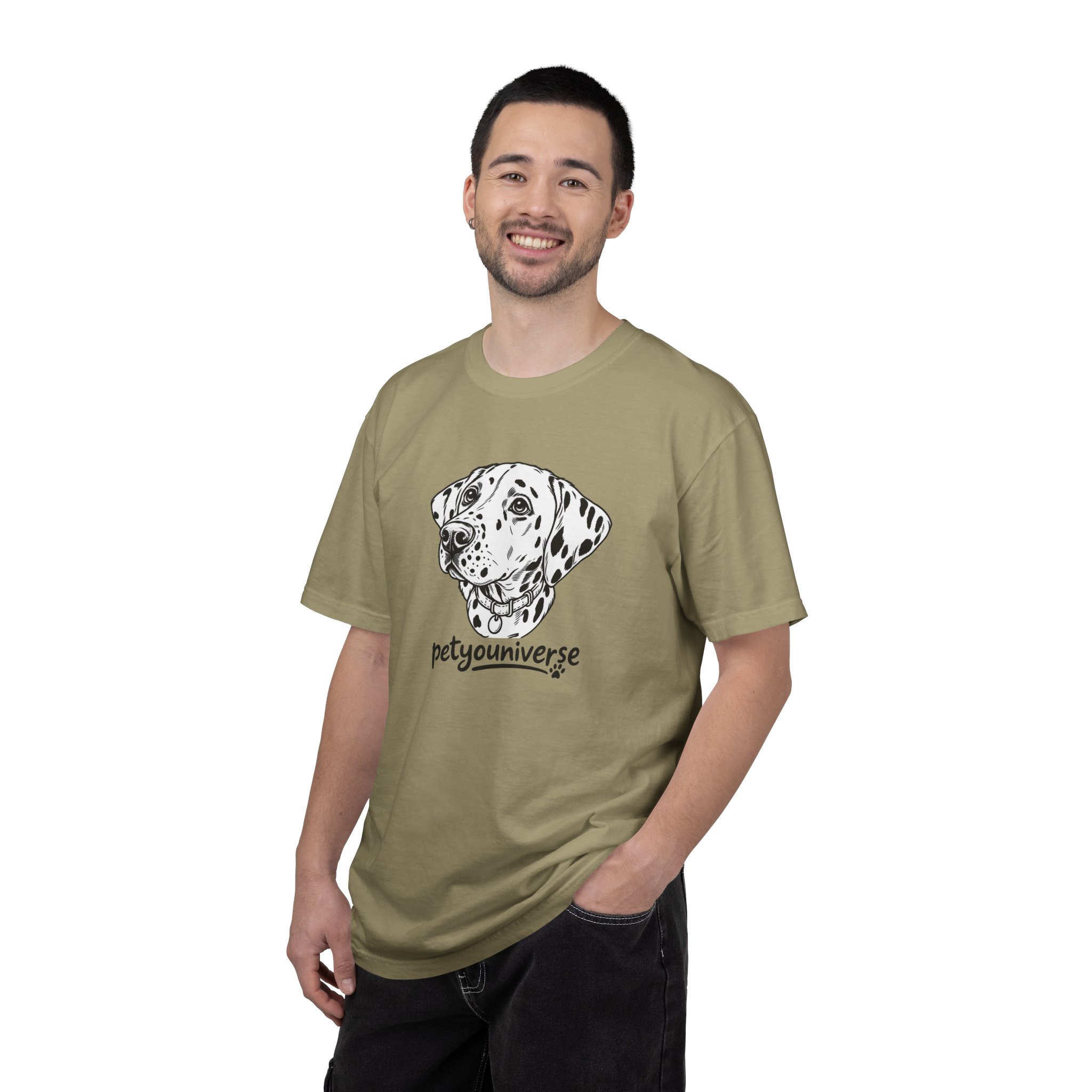 Dalmatian Portrait T-Shirt — "PetYoUniverse" Graphic Tee - Image 22